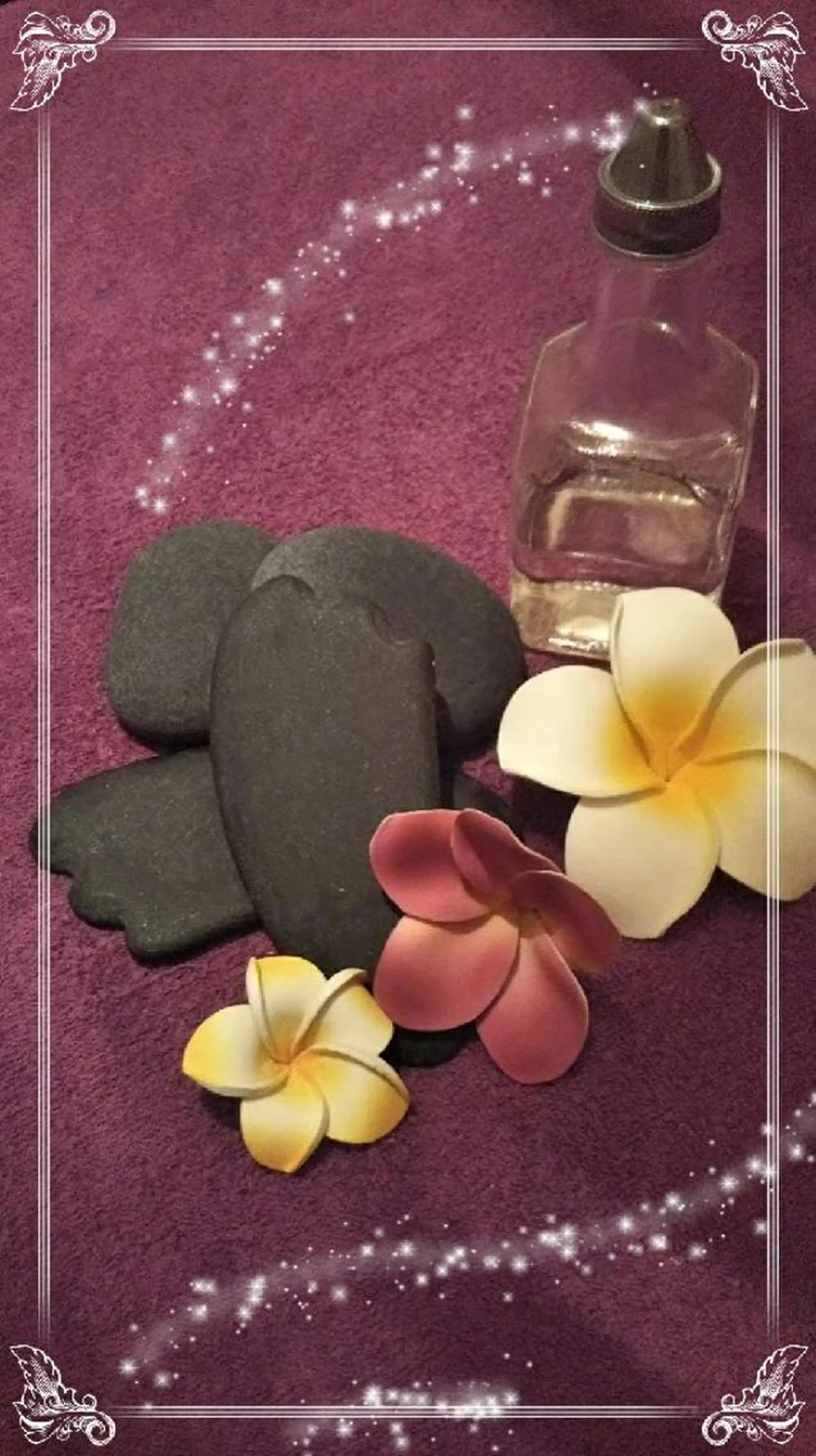 90分ロミロミ&癒やされホットストーンの写真