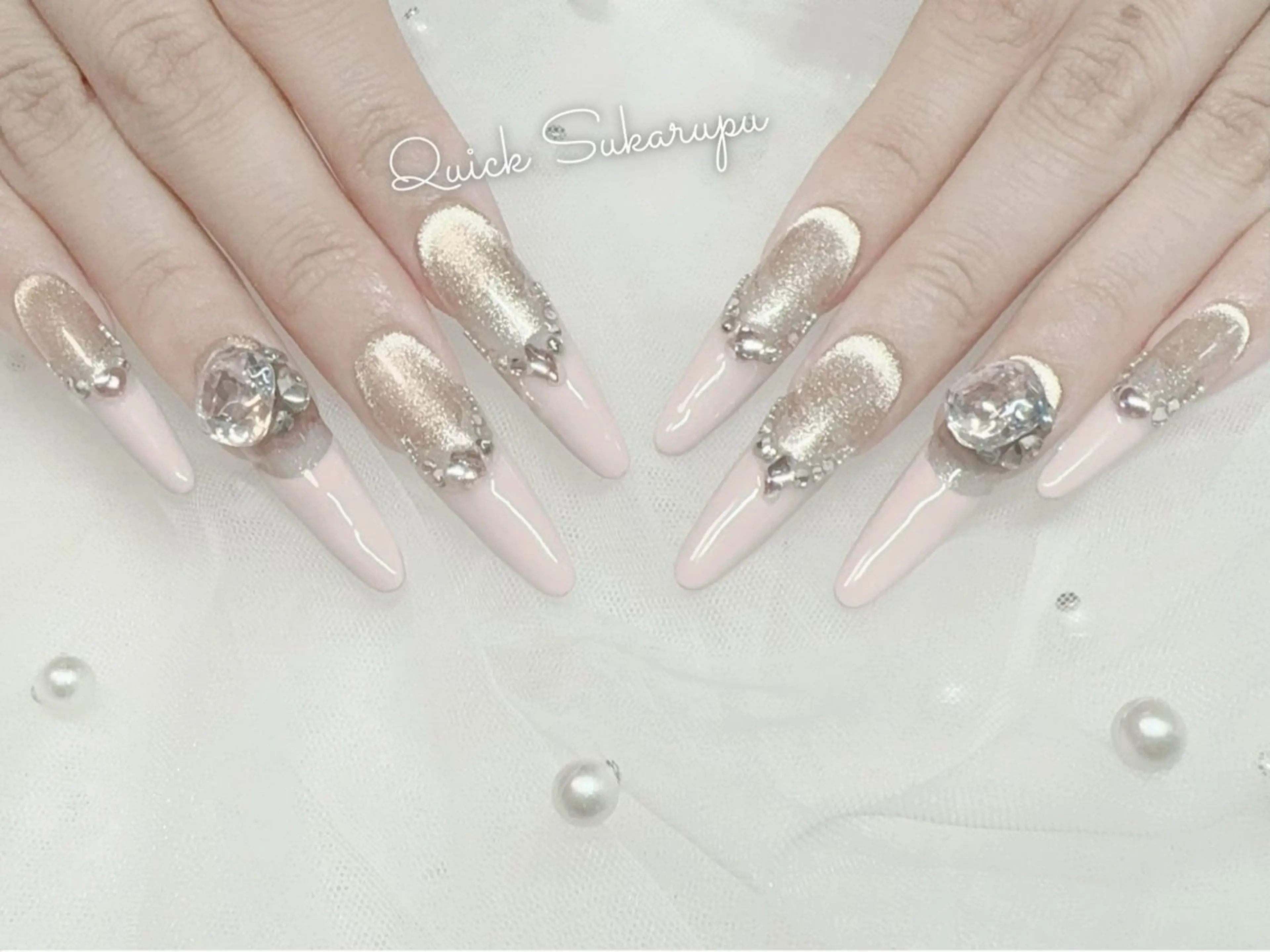 ロング ロング Quick Sukarupu 高田馬場店所属・Quick Sukarupuのネイルデザイン