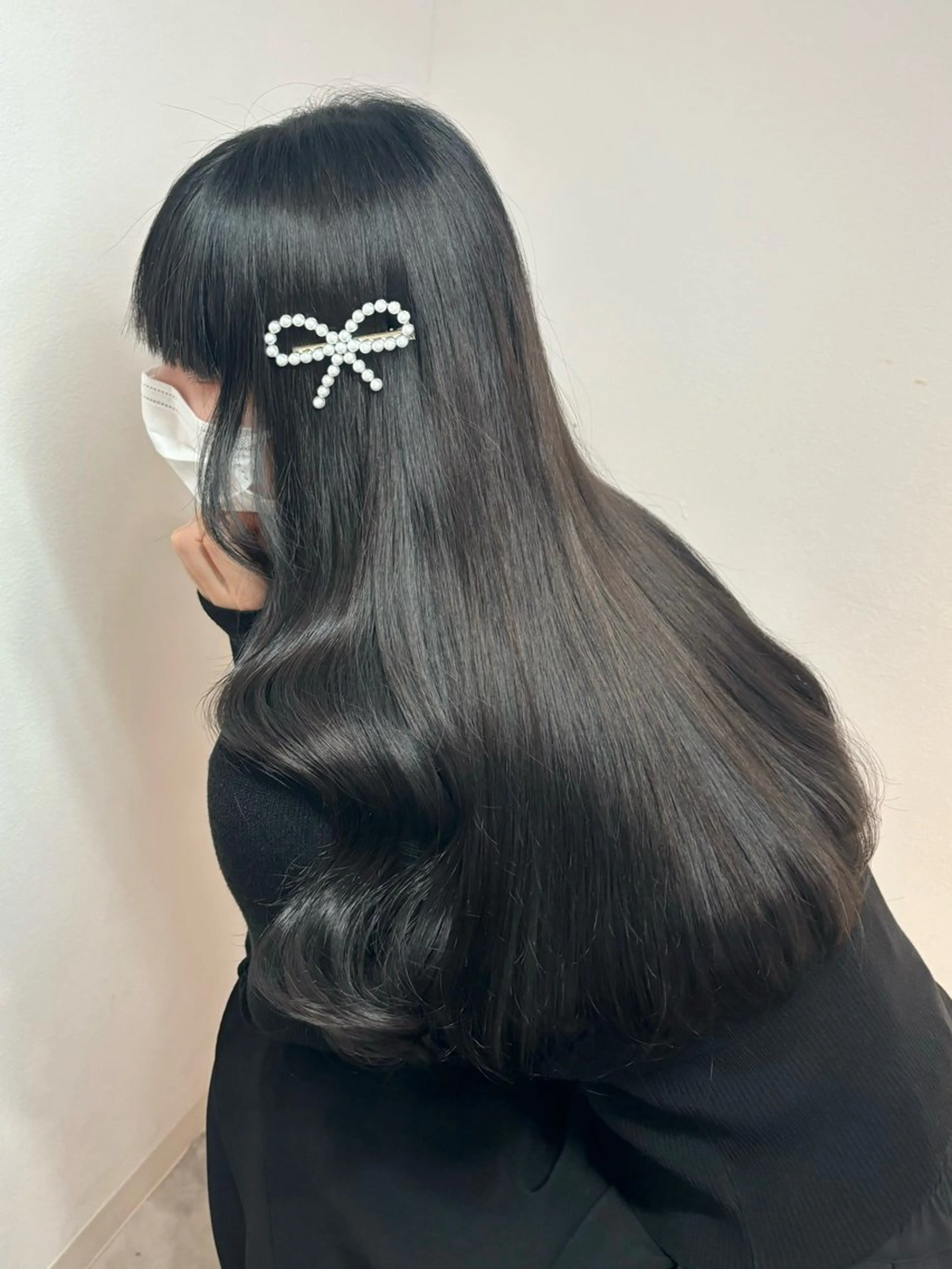 【💡就活・実習生必見💡】ハイトーンに戻せる黒!ワンカラー+トリートメントの写真