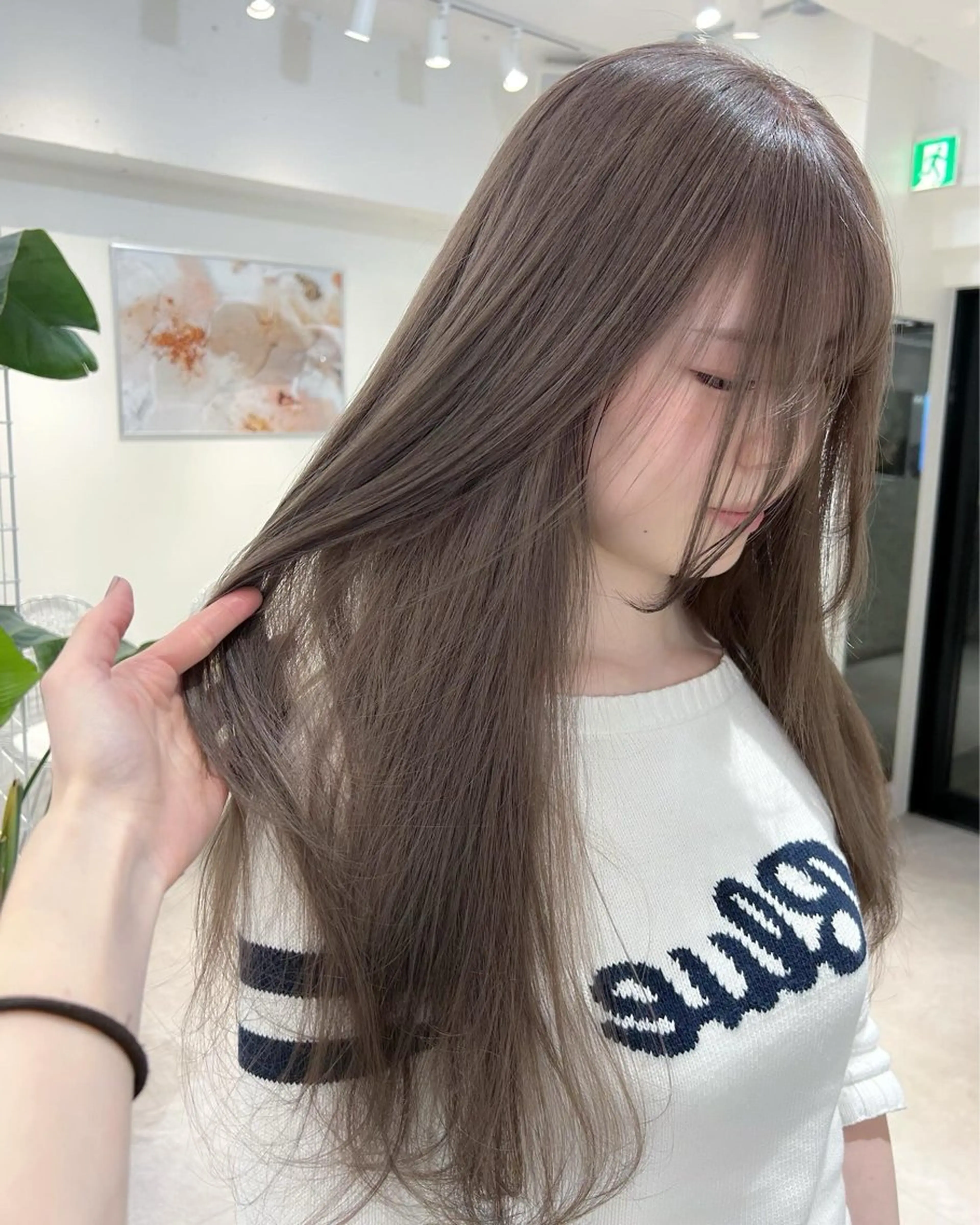 ロング カラー 卒業式ヘアセット🎀 ヘアアレンジのヘアスタイル