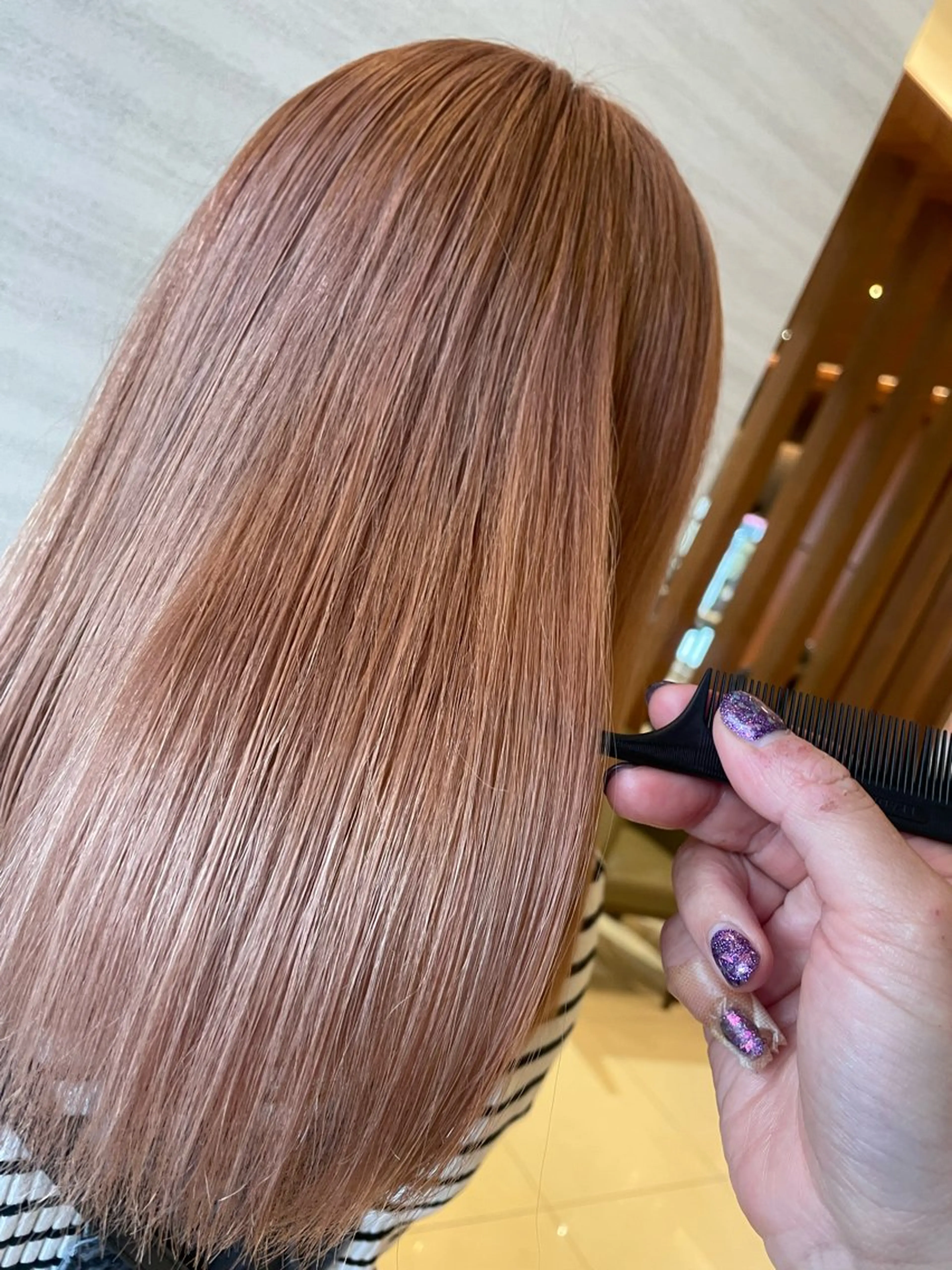 カラー ヘアカラー 仙石 愛のヘアスタイル