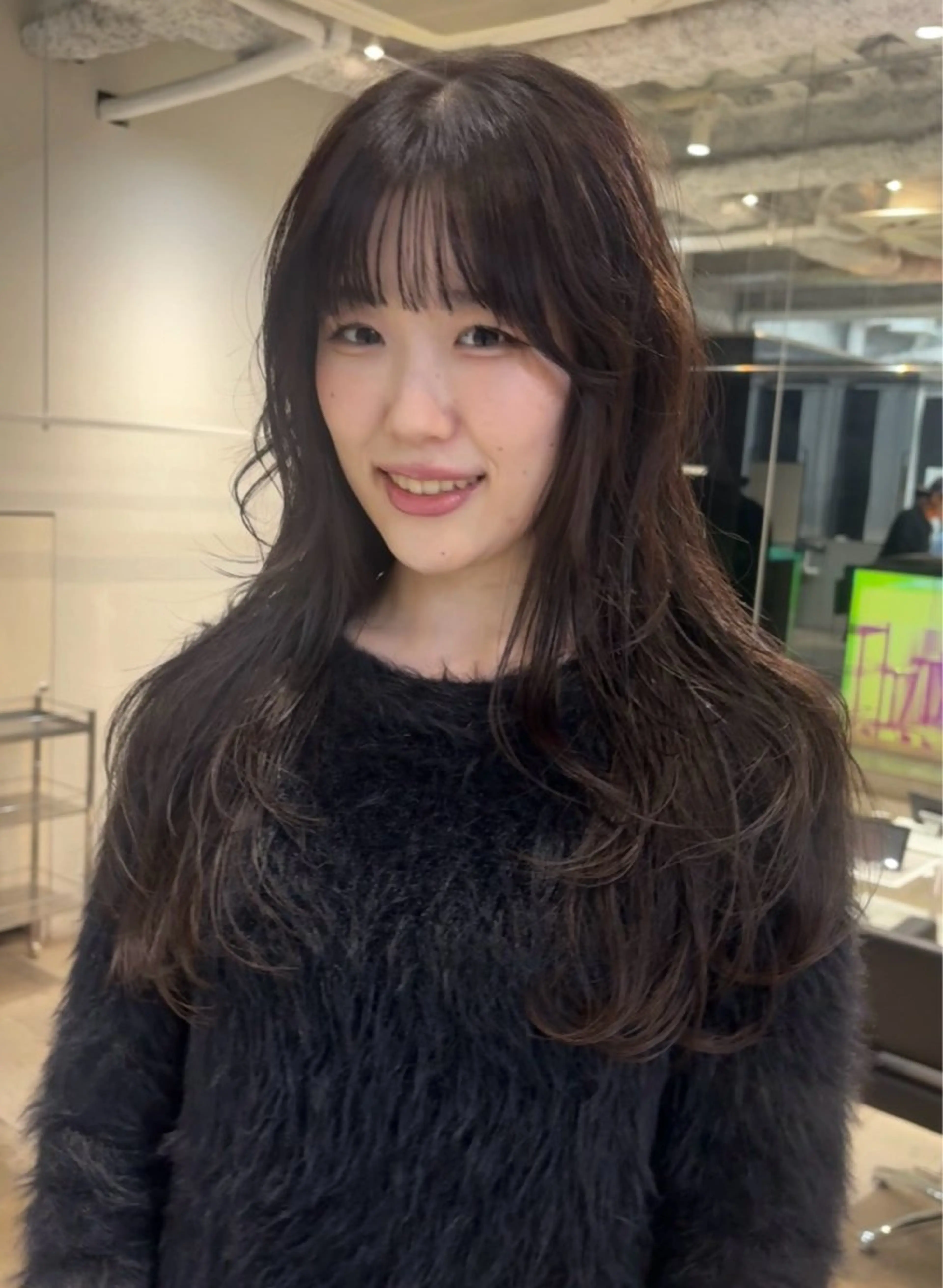 【顧客限定】カット＋艶カラー（ワンカラー）＋ケアトリートメントの写真