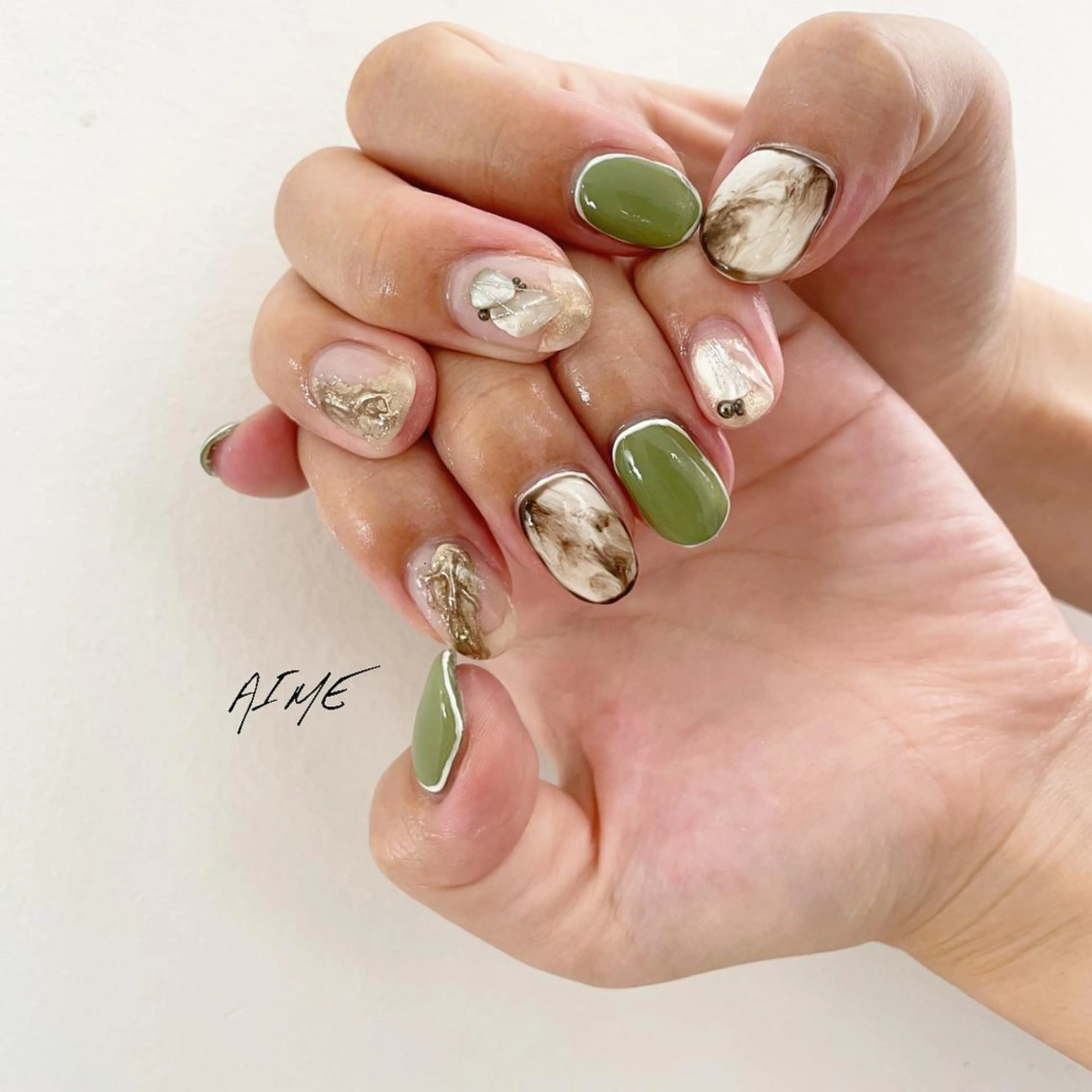 ネイル ハンドネイル AIME （momo）のネイルデザイン