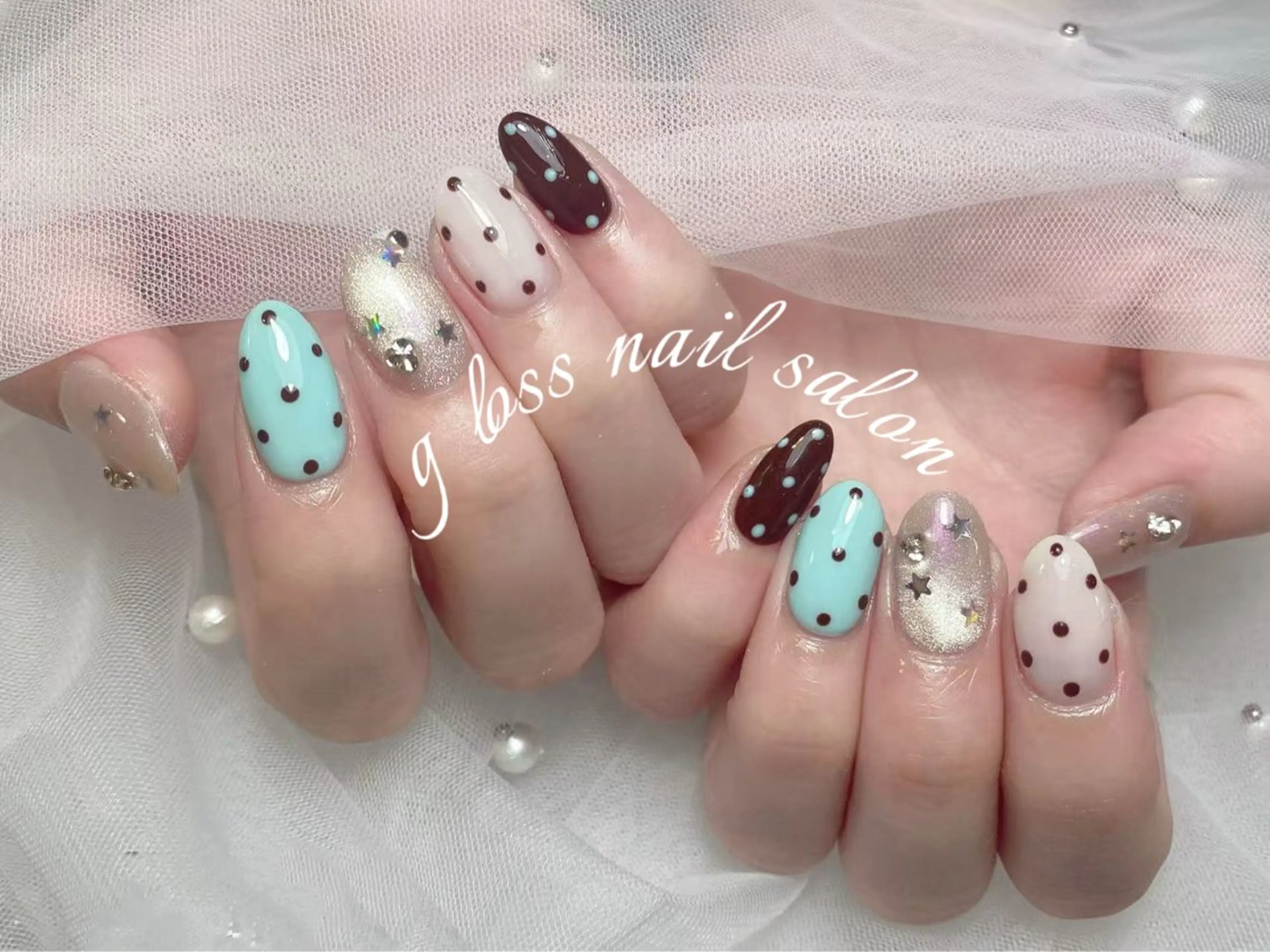 ネイル りこ💅 gloss nailのネイルデザイン