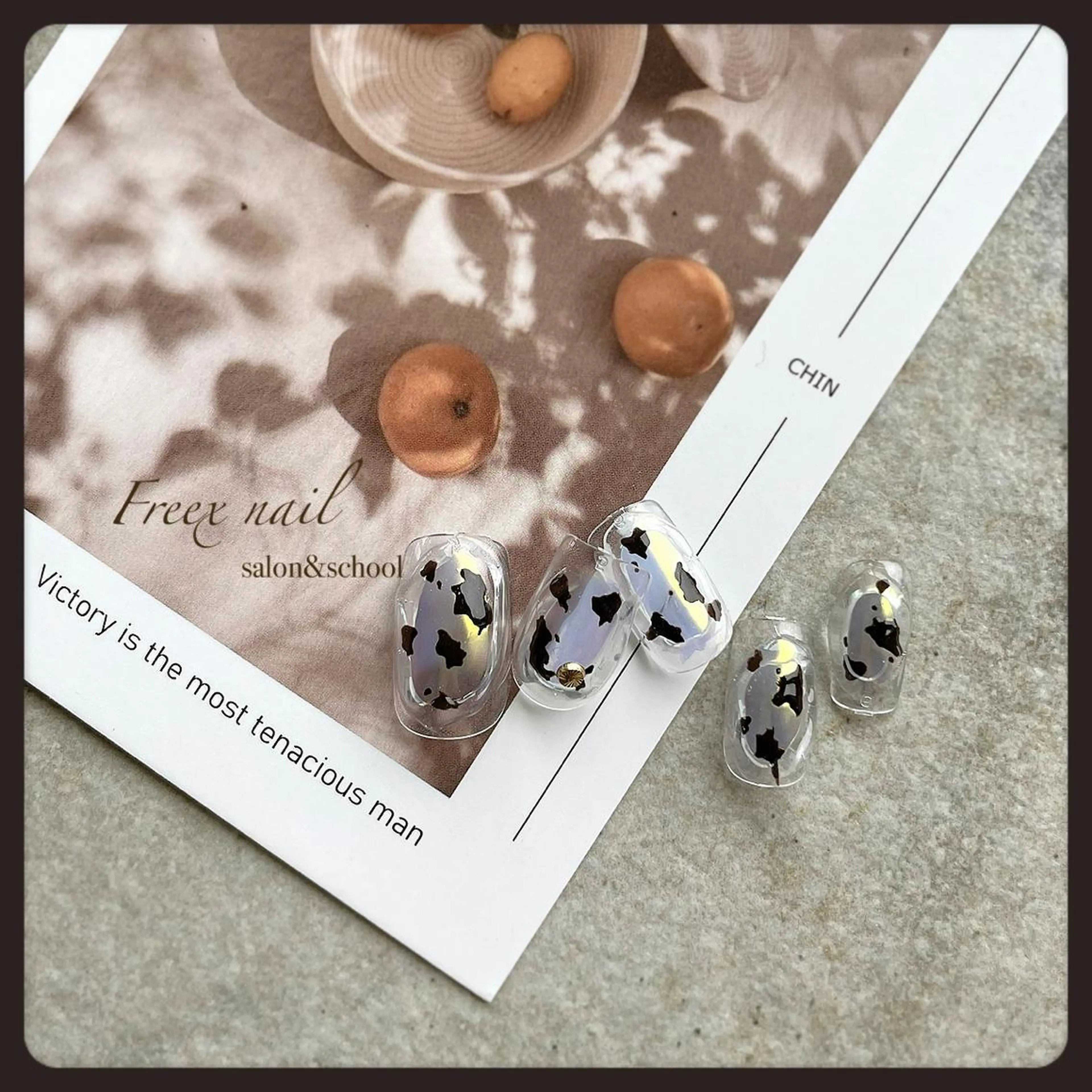 ネイル アニマル柄 ハンドネイル ハンドケア freex nail /ニュアンス/個性派のネイルデザイン