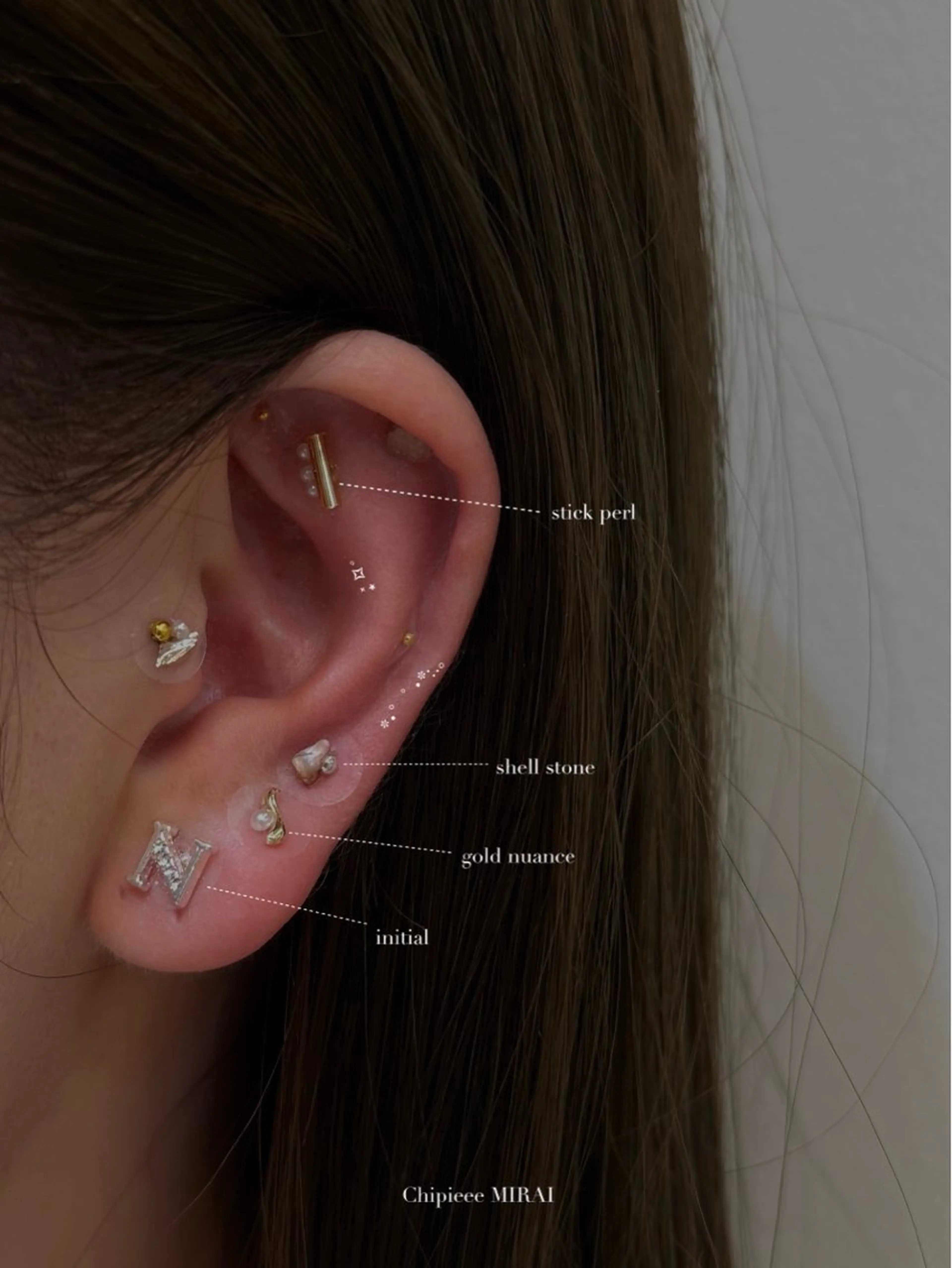 Chipieee所属・Chipieee MIRAIのネイルデザイン