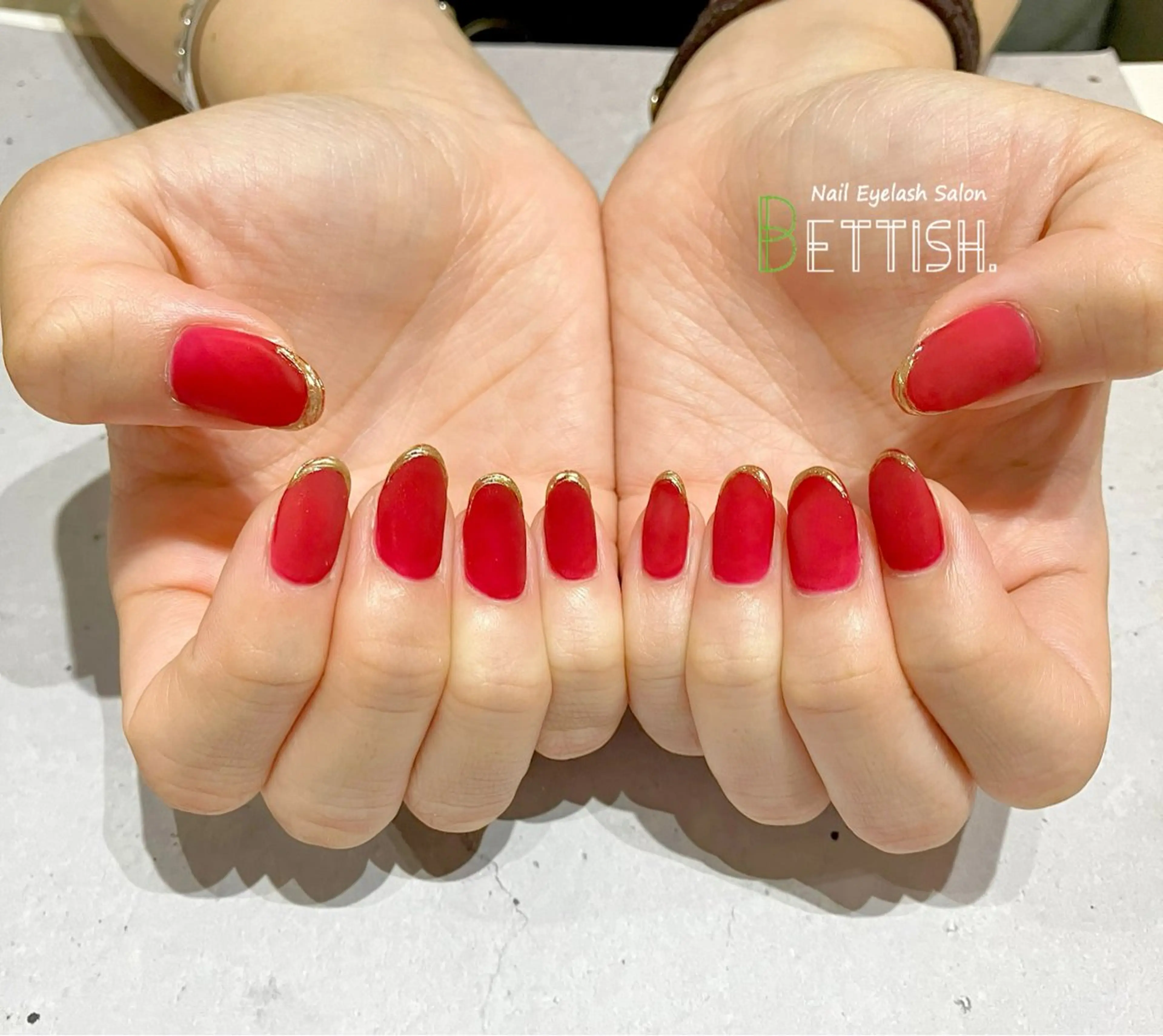 ネイル フレンチネイル ミラーネイル BETTISH. KUMIKO☺︎︎のネイルデザイン