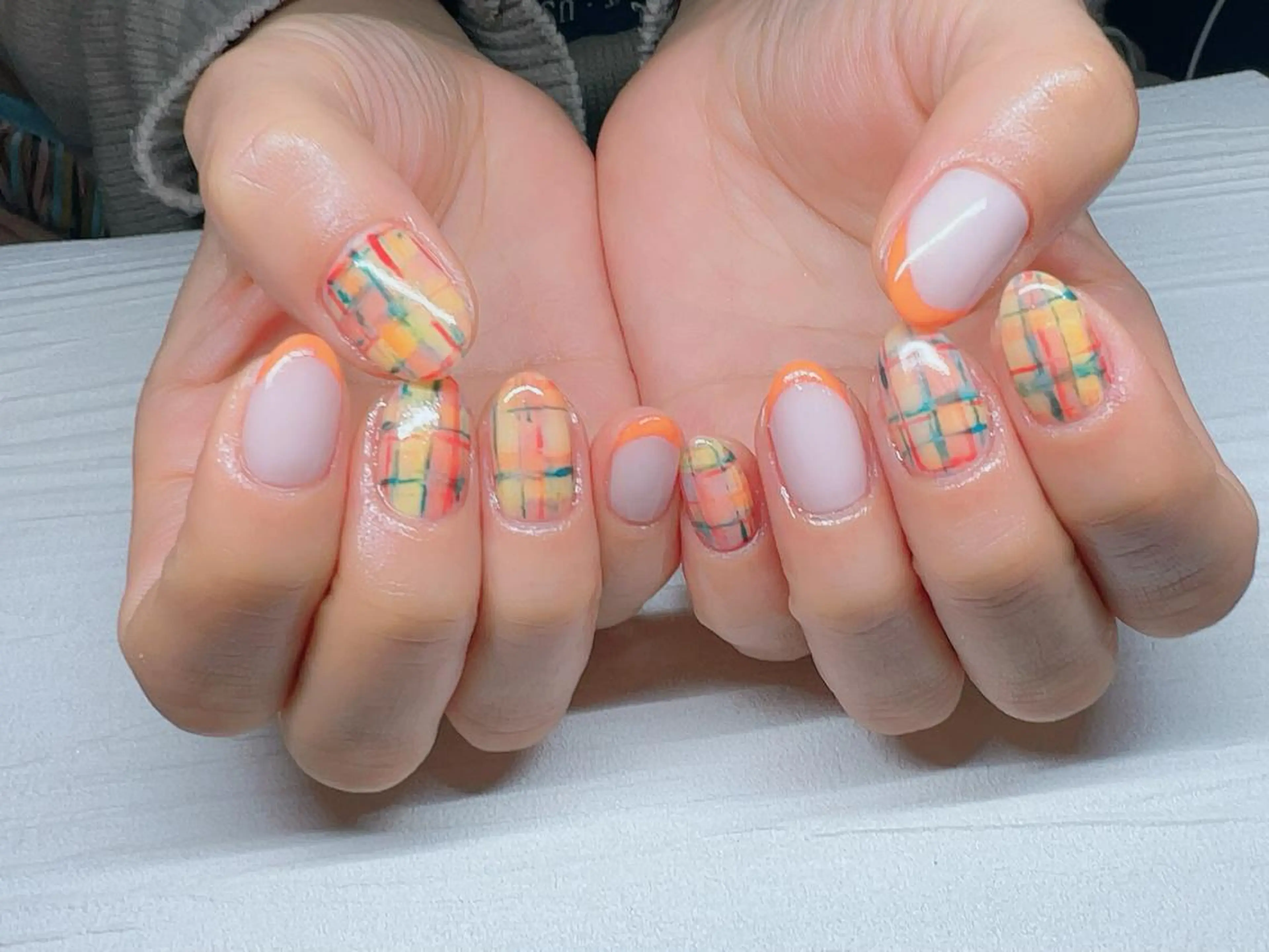 ミディアム ネイル Nail Salon NANO所属・美爪&巻き爪ケア❤️ ネイルサロンNANOのネイルデザイン