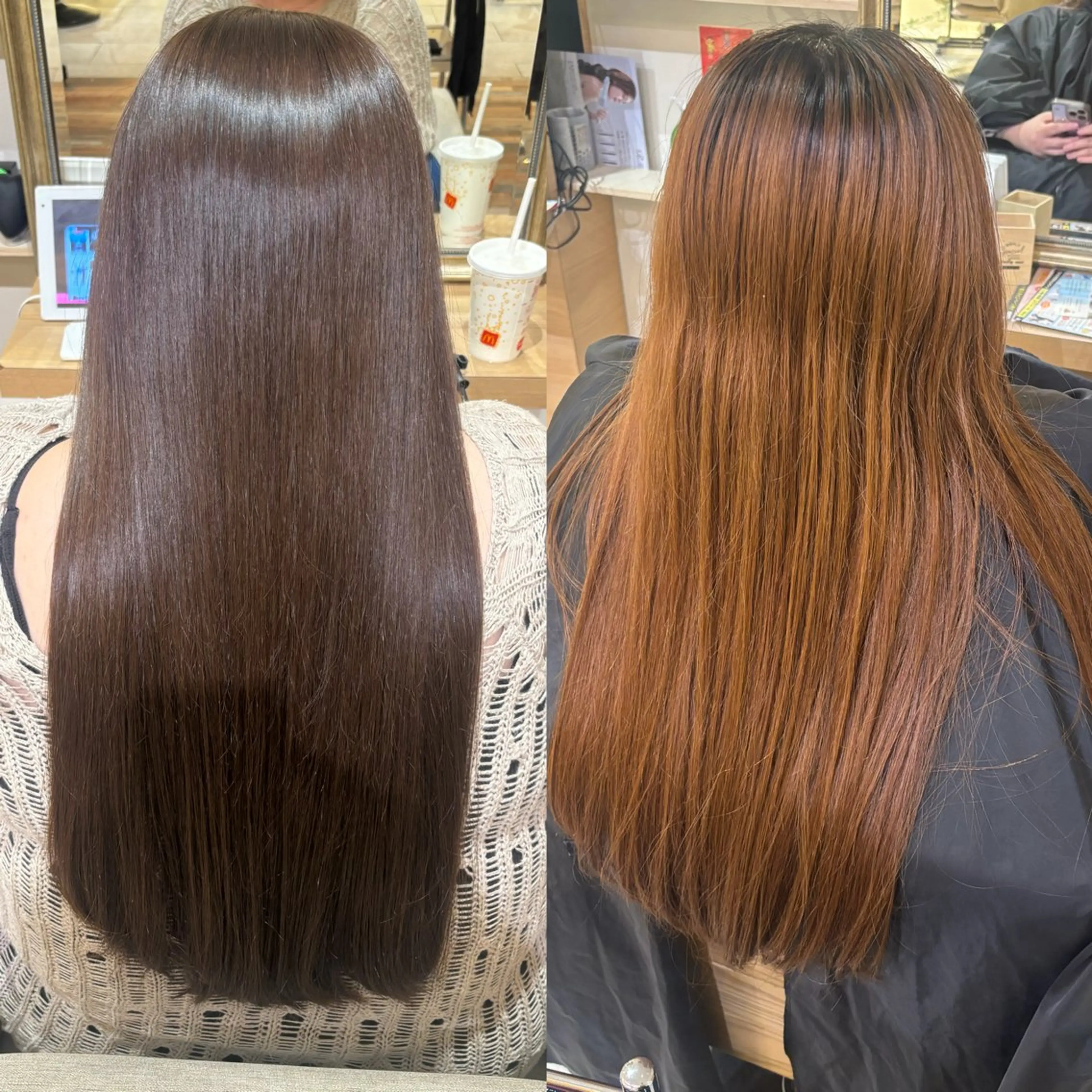 カラー 髪質改善 ヘアカラー AIRI/ メンズカット募集✨のヘアスタイル