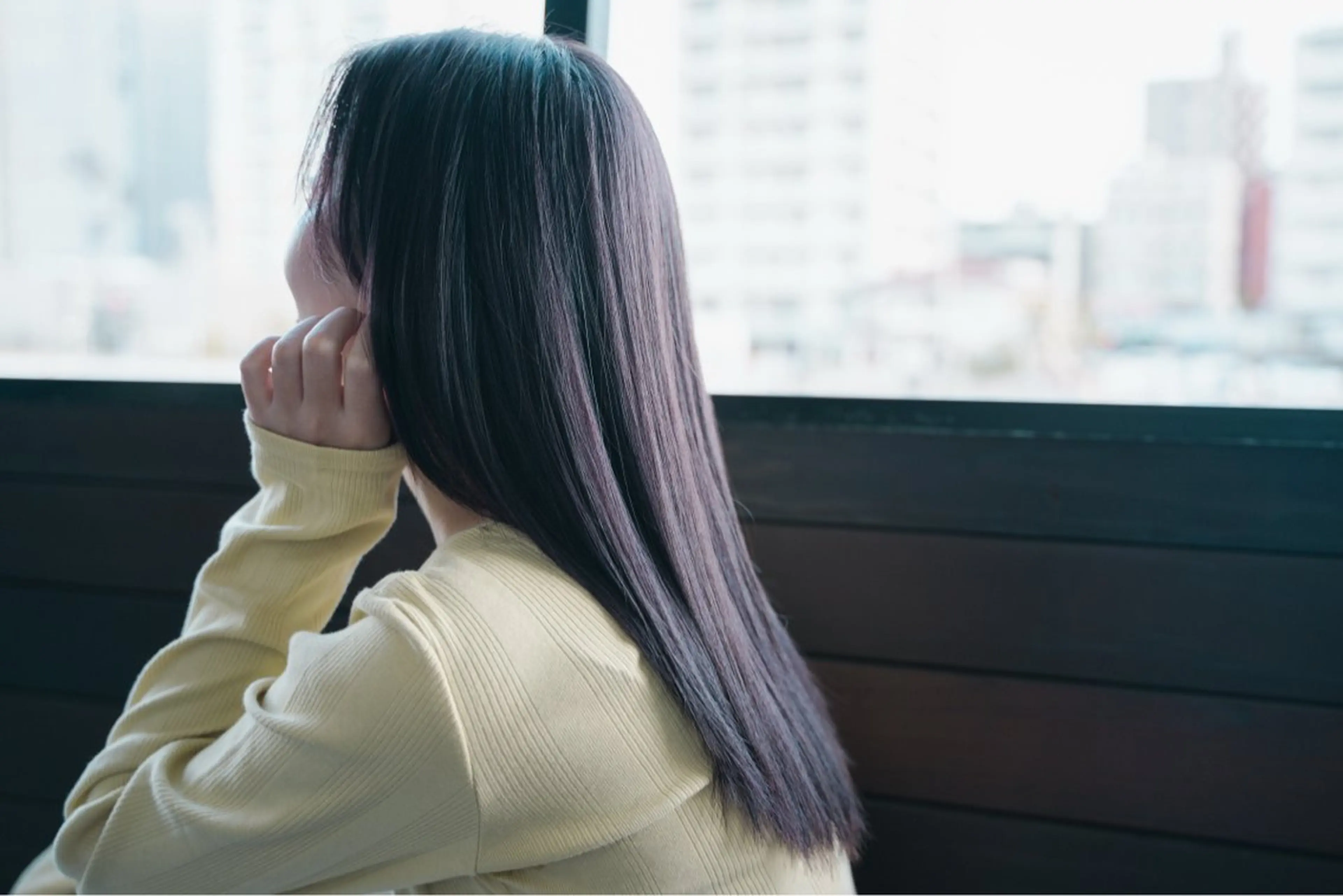 カラー ボブ/縮毛矯正/ kaho🌼のヘアスタイル