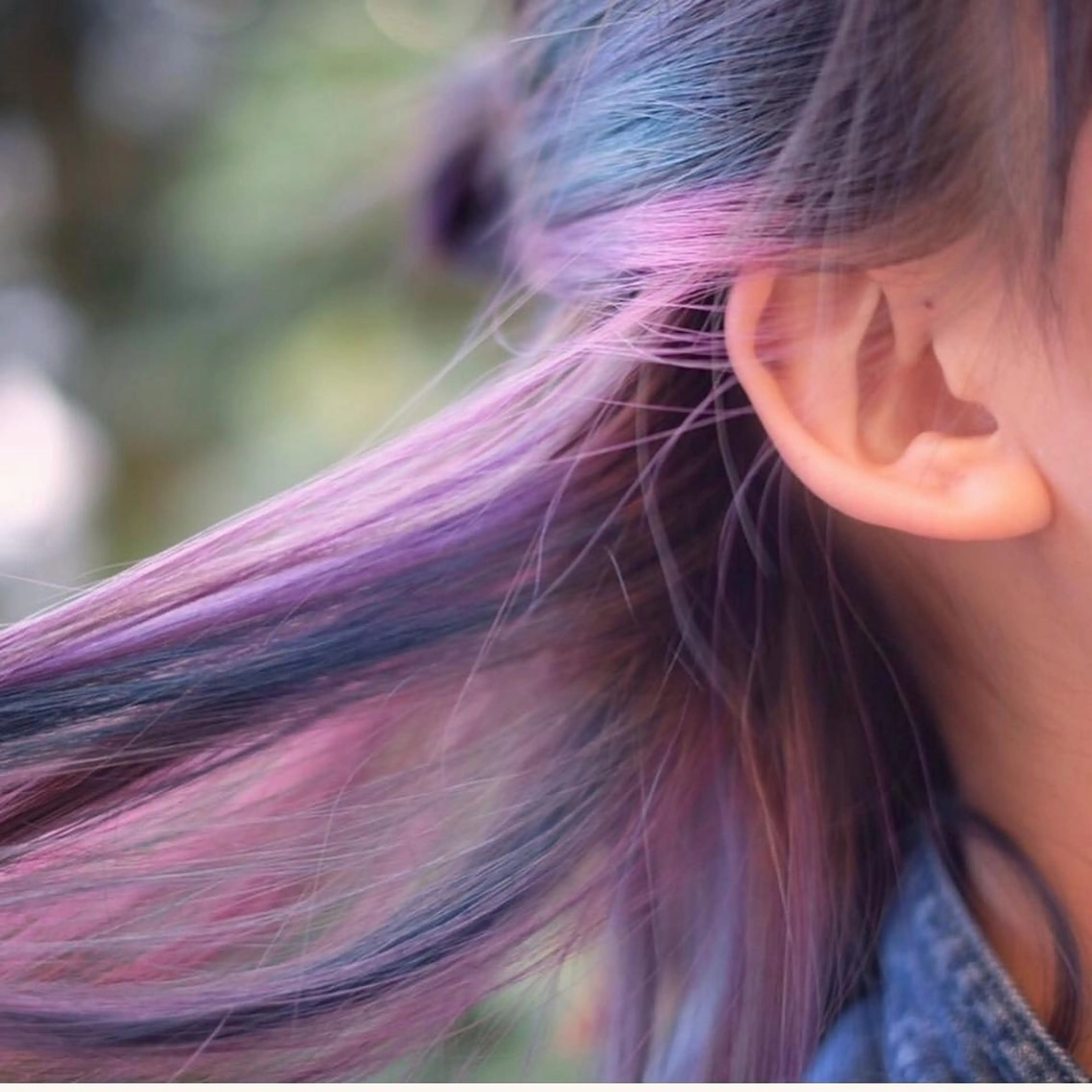 ミディアム カラー ユニコーンカラー カット ヘアカラー トリートメント 原宿サロン代表 デザインカラー伊藤卓のヘアスタイル