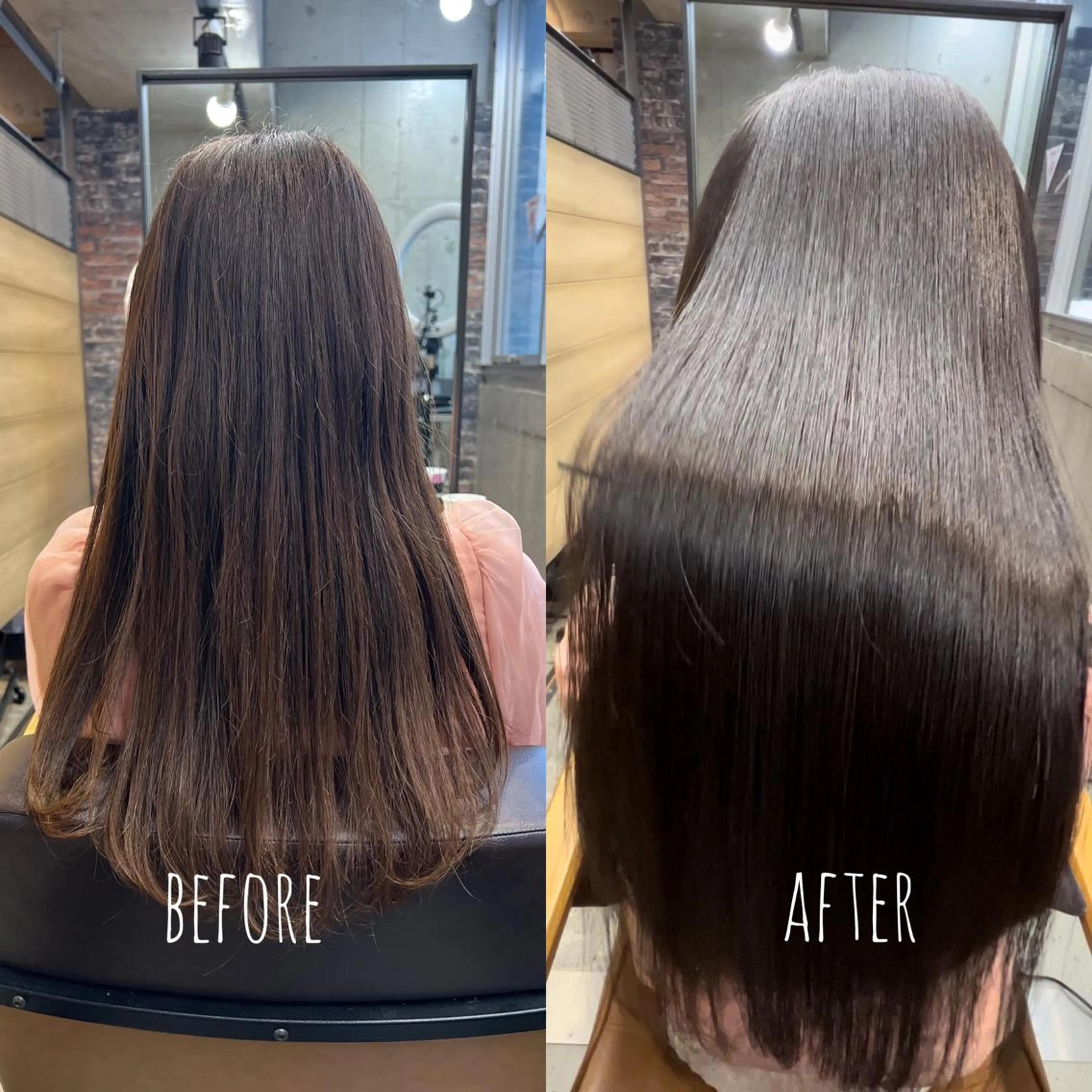 セミロング カラー 当日予約OK⭕️ 佐藤太一のヘアスタイル