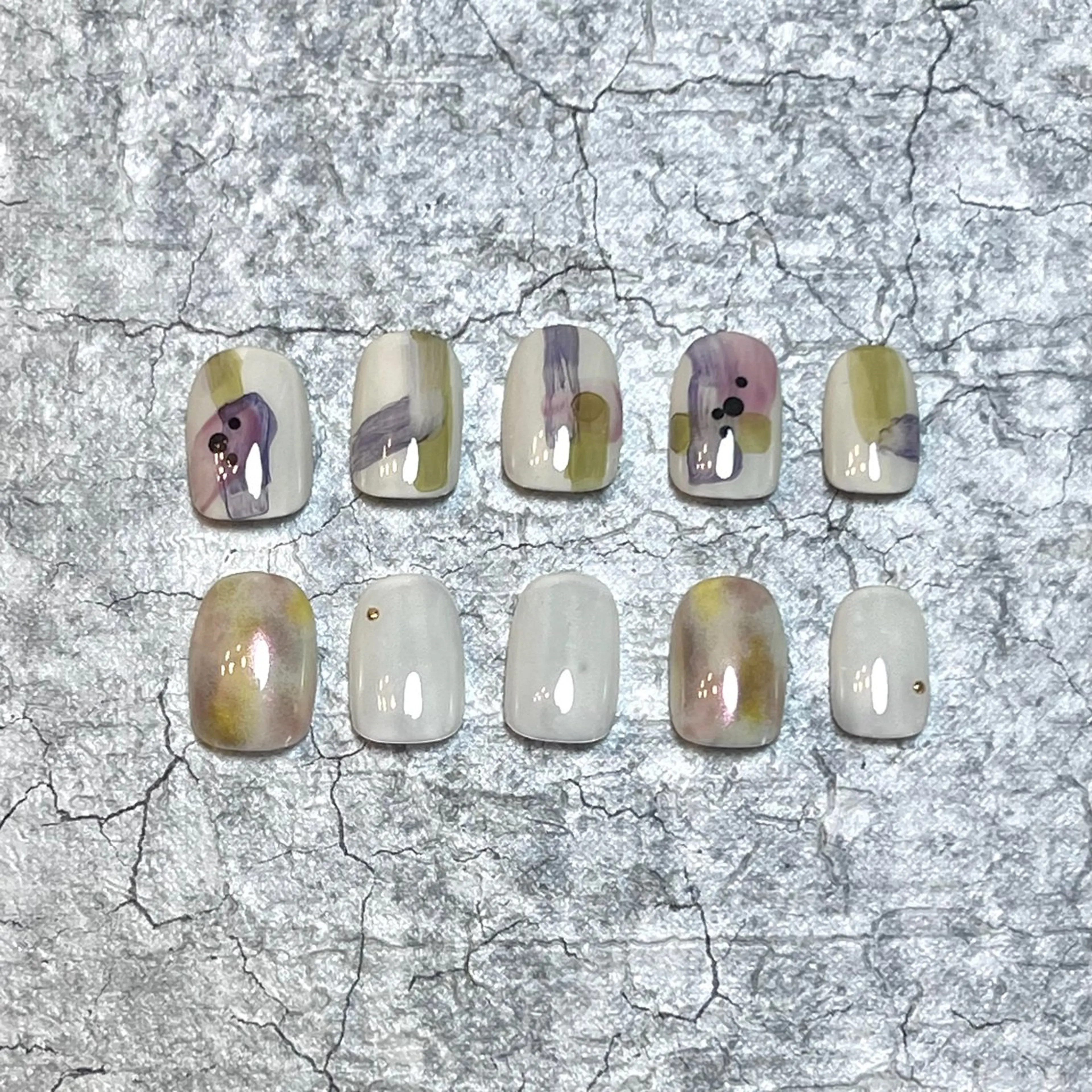 ネイル アートネイル 自由が丘サロン あやめ💅のネイルデザイン