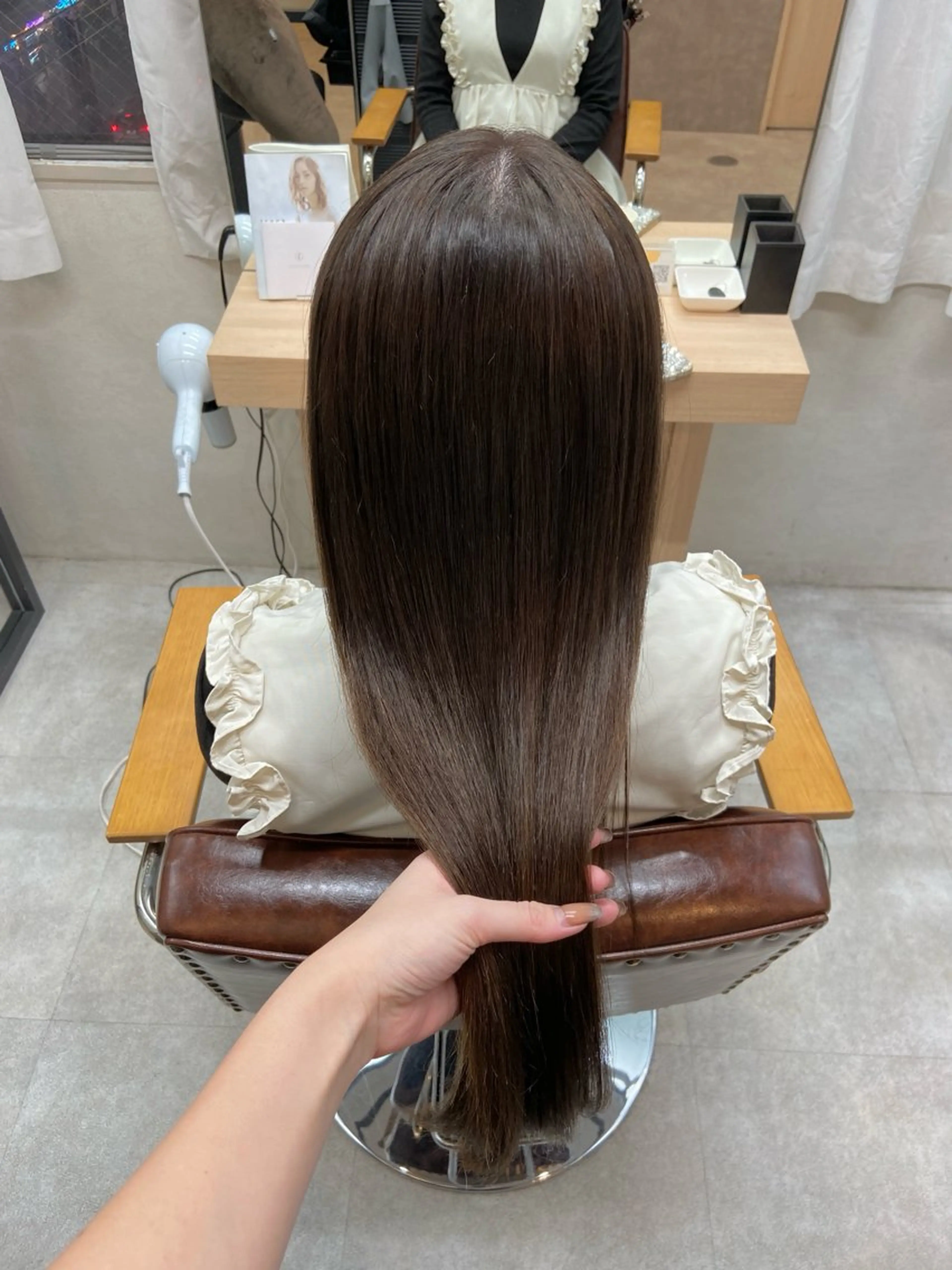 ロング 藤永 紗由香のヘアスタイル