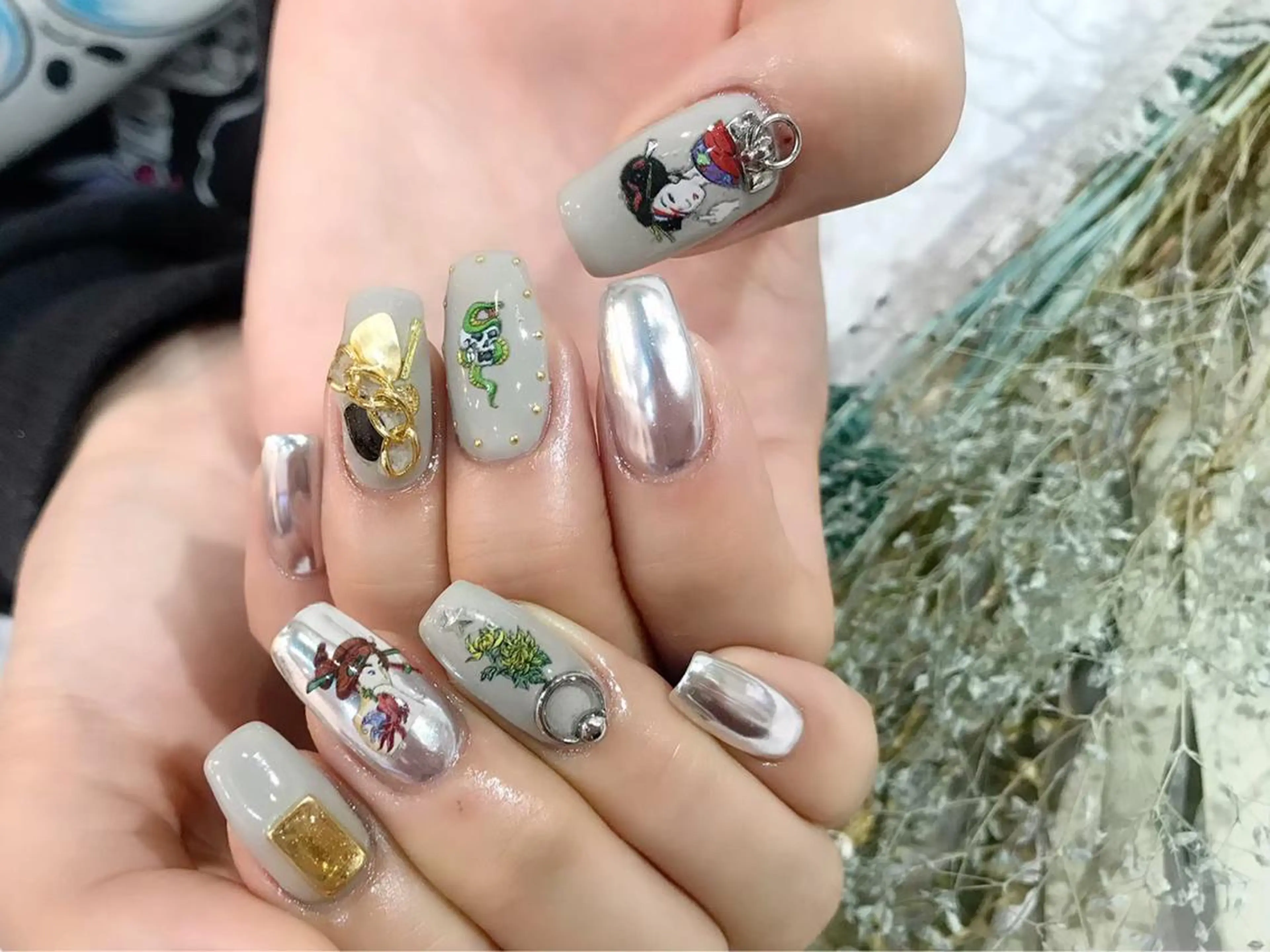 ネイル ハンドネイル nailsalon mintのネイルデザイン