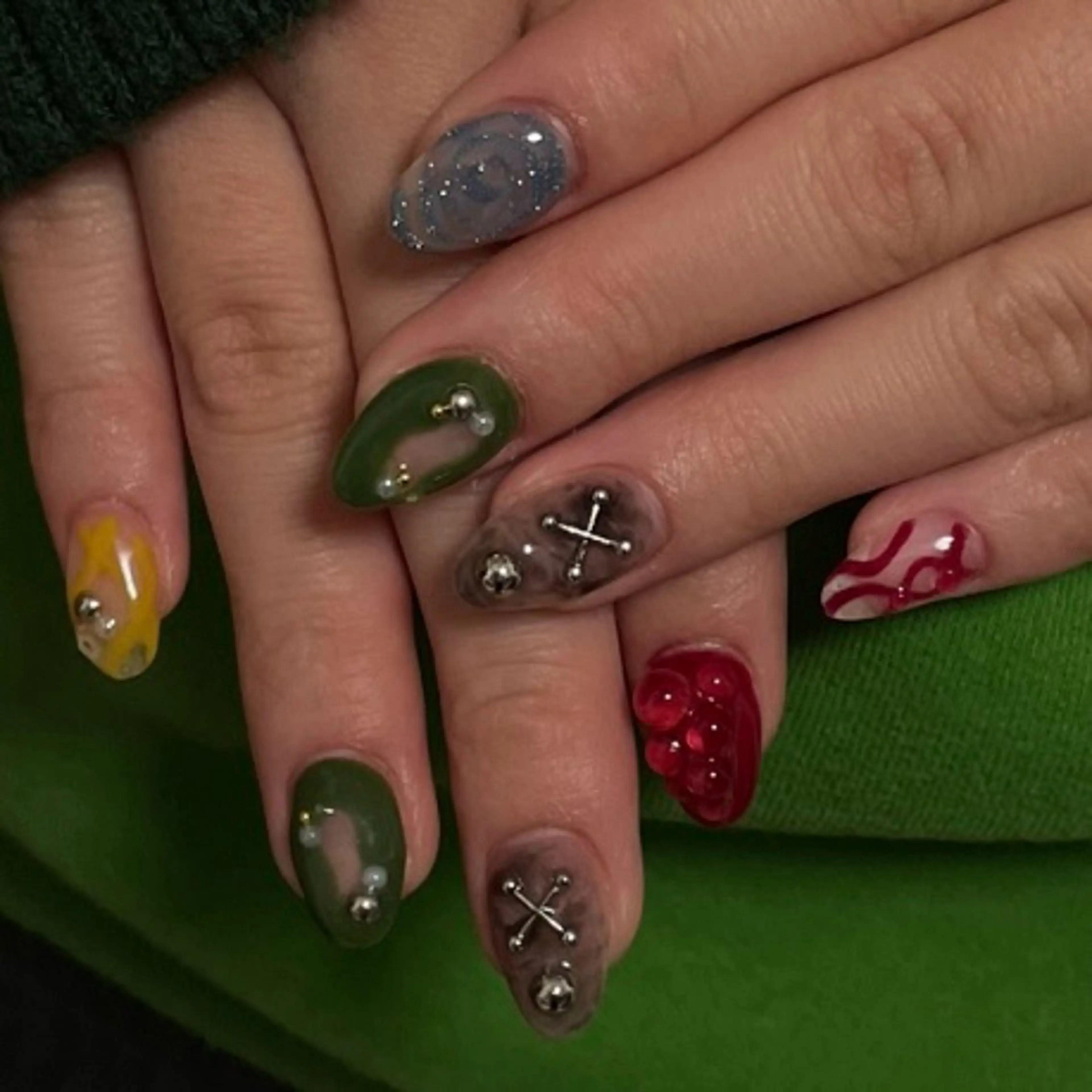 ネイル アートネイル 🦋hana / nail / AOのネイルデザイン
