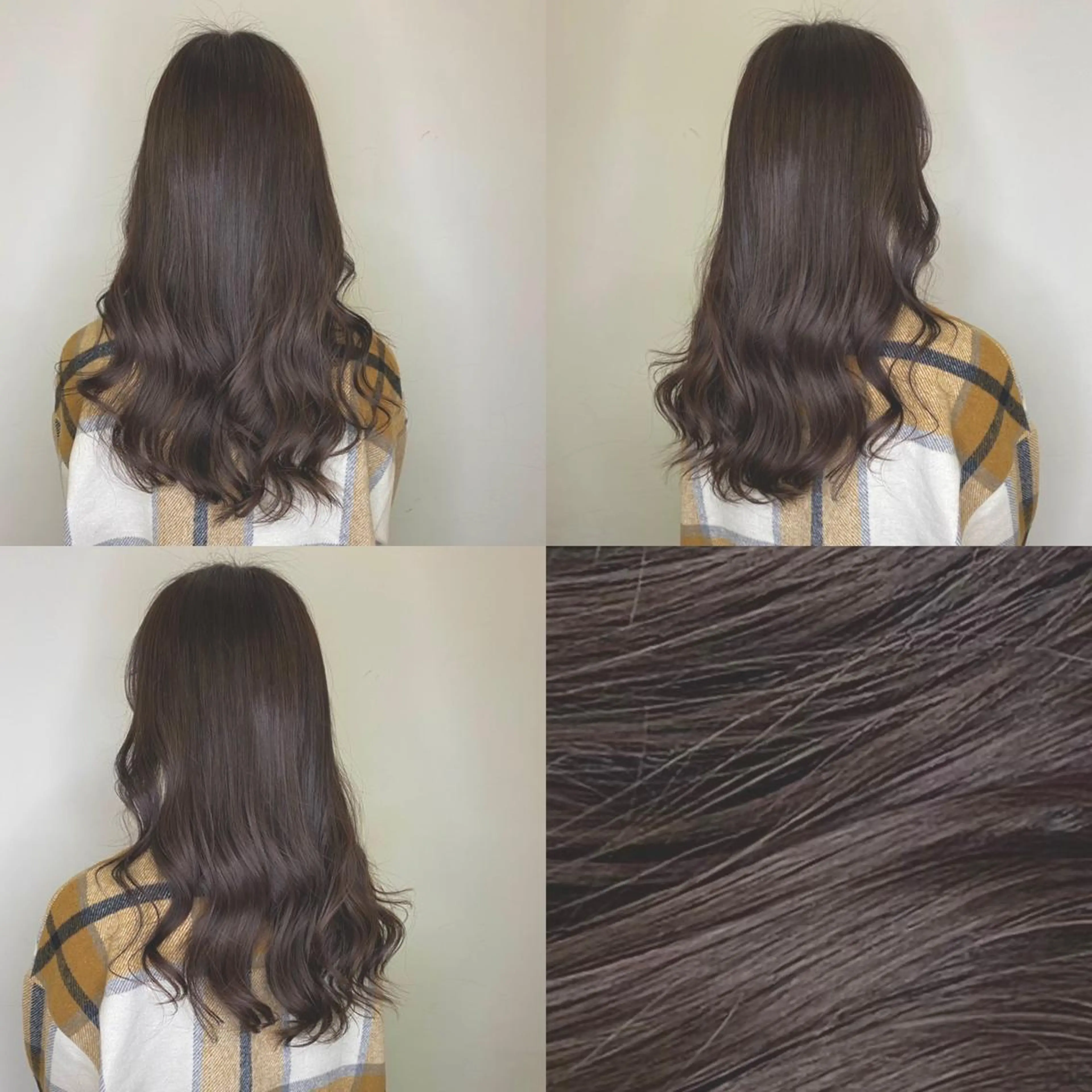 セミロング カラー カット ヘアカラー トリートメント brace今里店店長 加井直樹のヘアスタイル