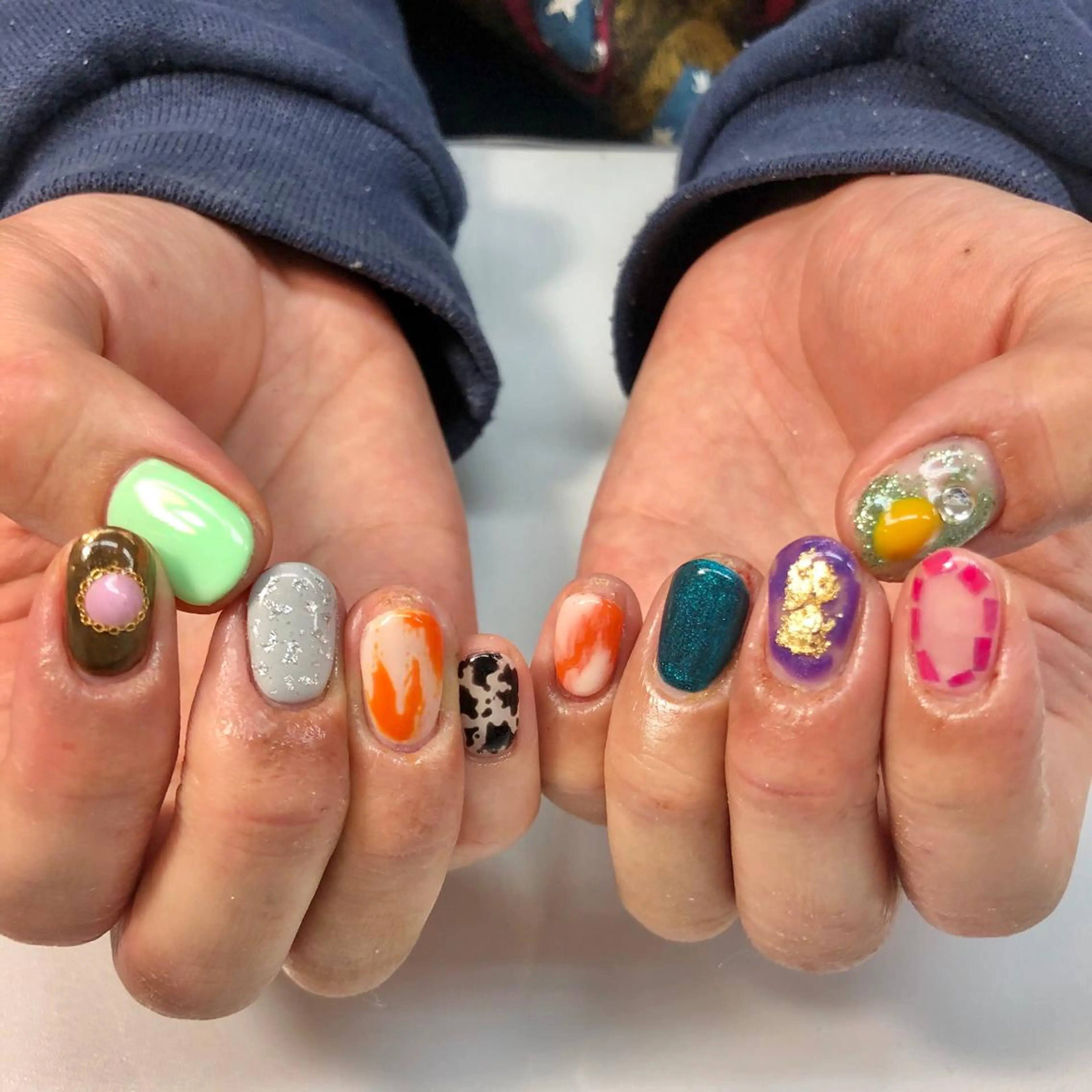 ネイル ハンドネイル Tocowaka マエダのネイルデザイン