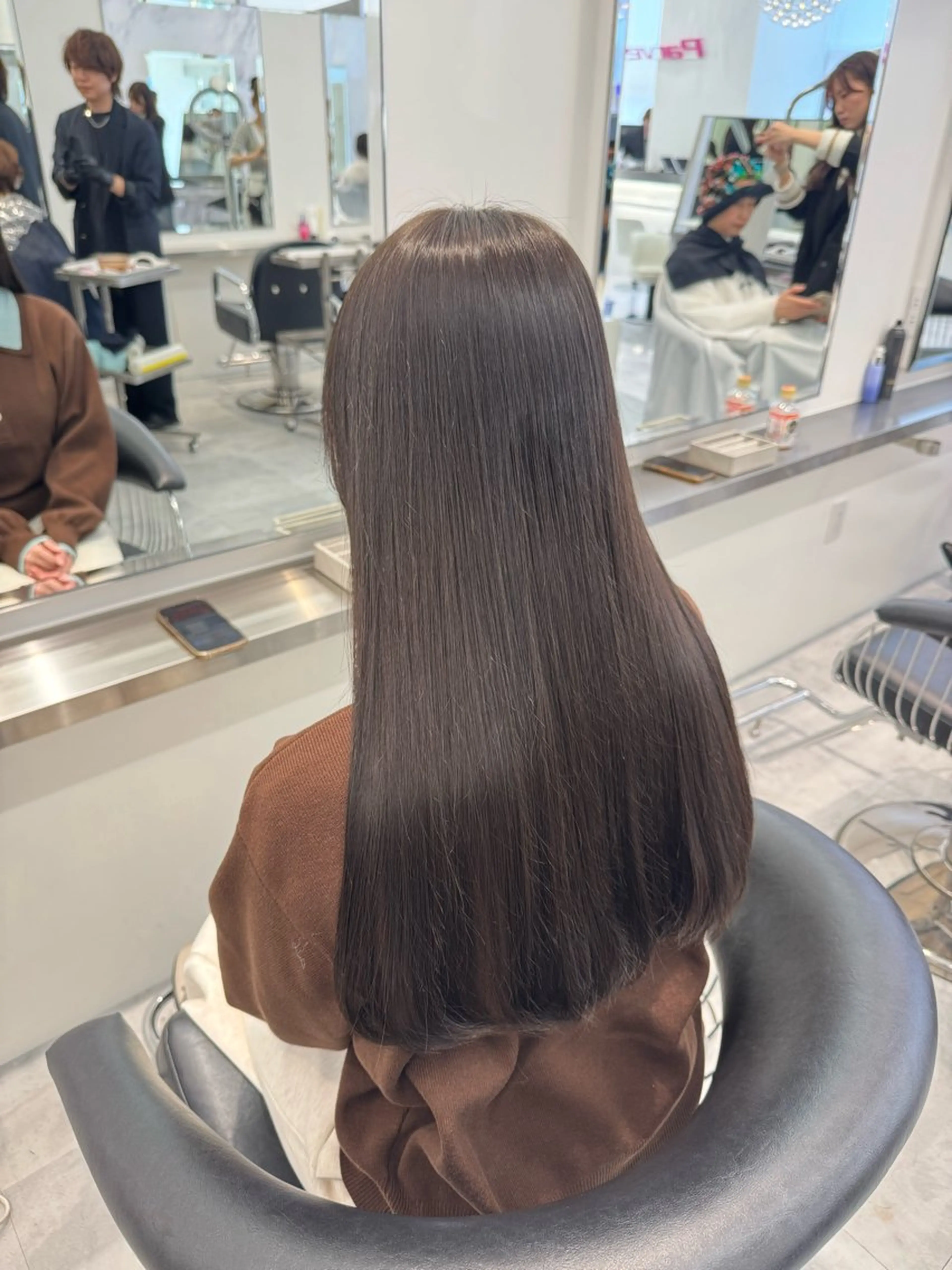 ロング カラー ヘアカラー Parve  Mix 🫧梶川虹のヘアスタイル