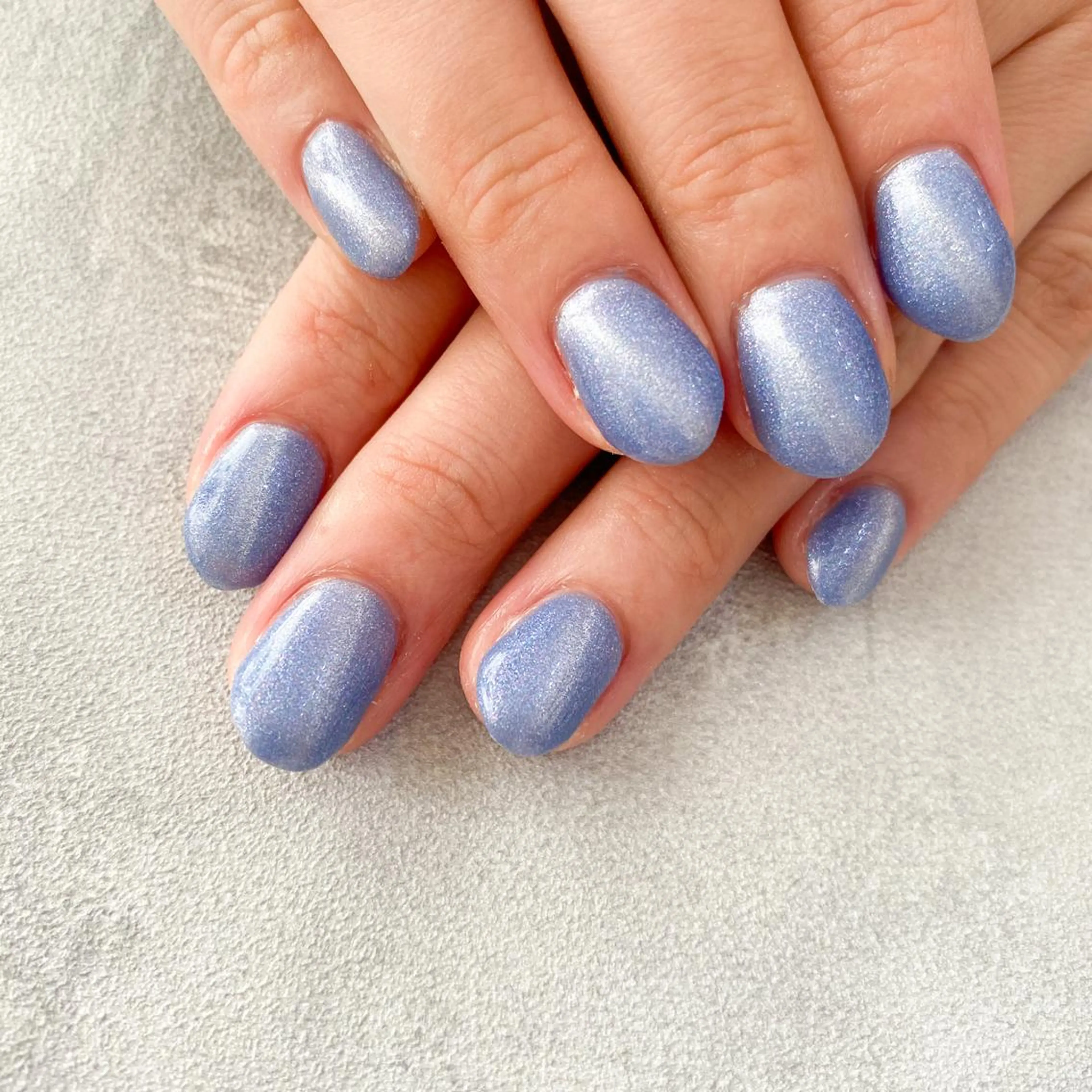 ネイル ハンドネイル ゴテゴテ💙ワンホン リオナのネイルデザイン