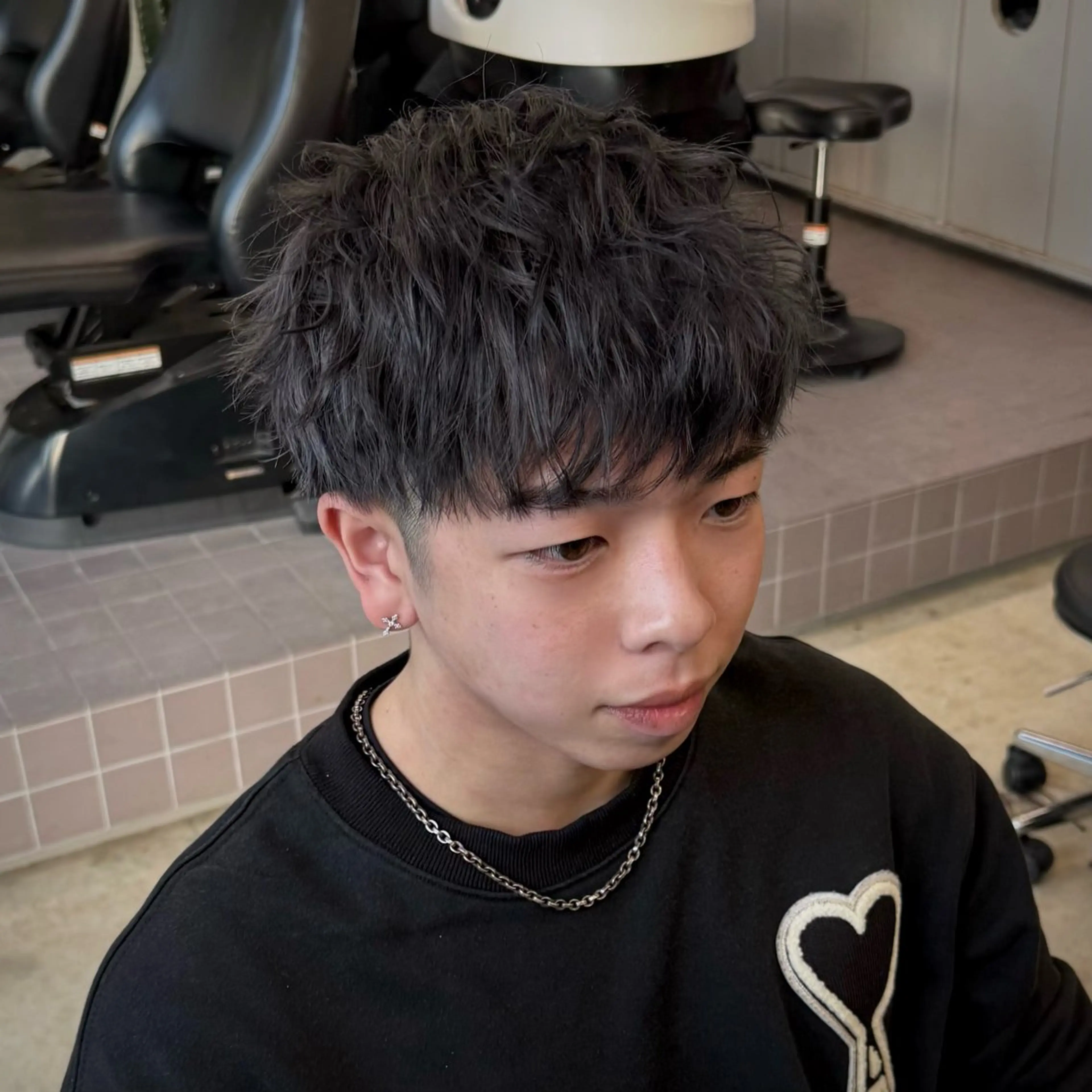 ショート メンズ INORI @de2poのヘアスタイル