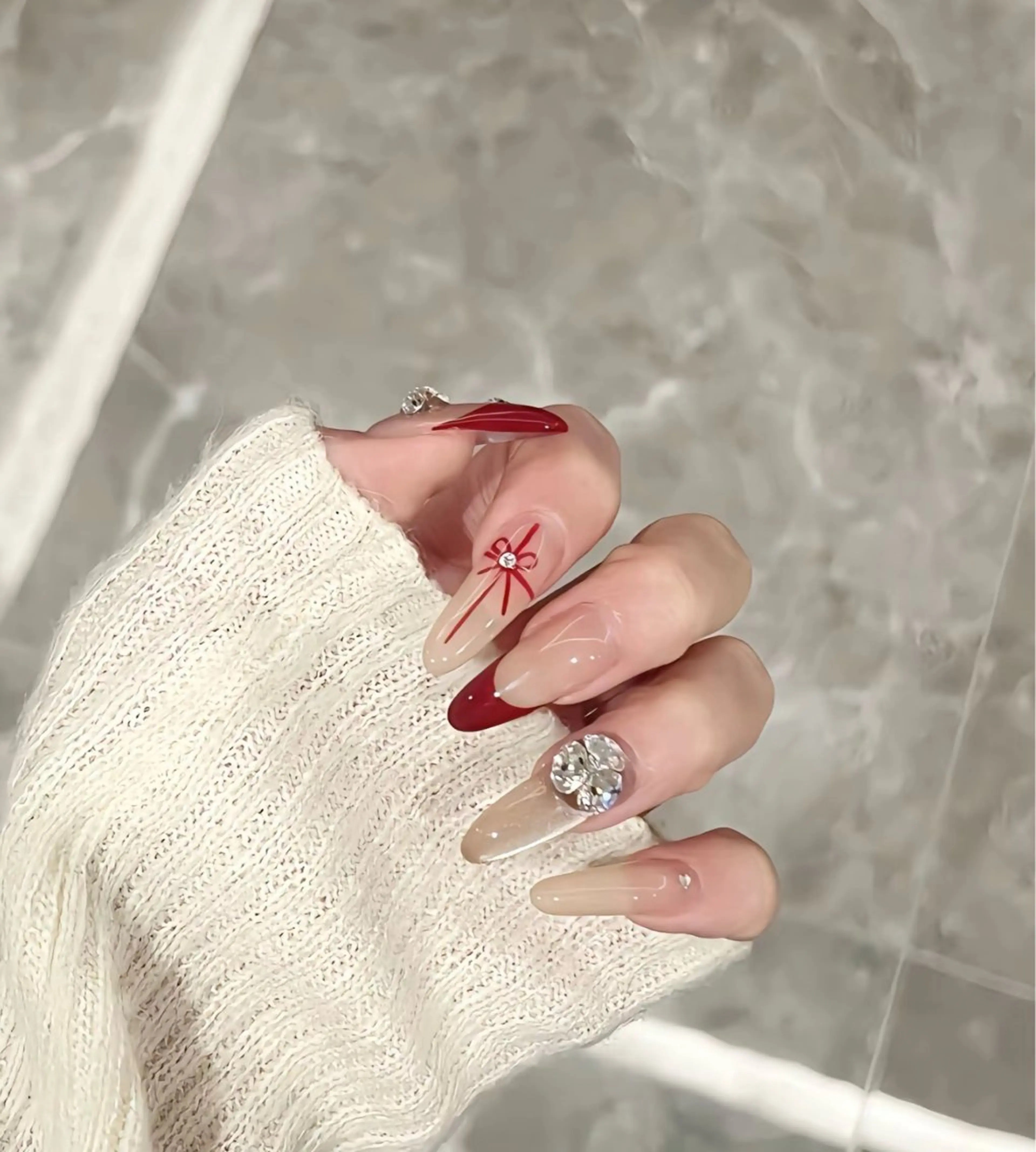 ネイル ハンドネイル 🎀 NaNa_nailのネイルデザイン