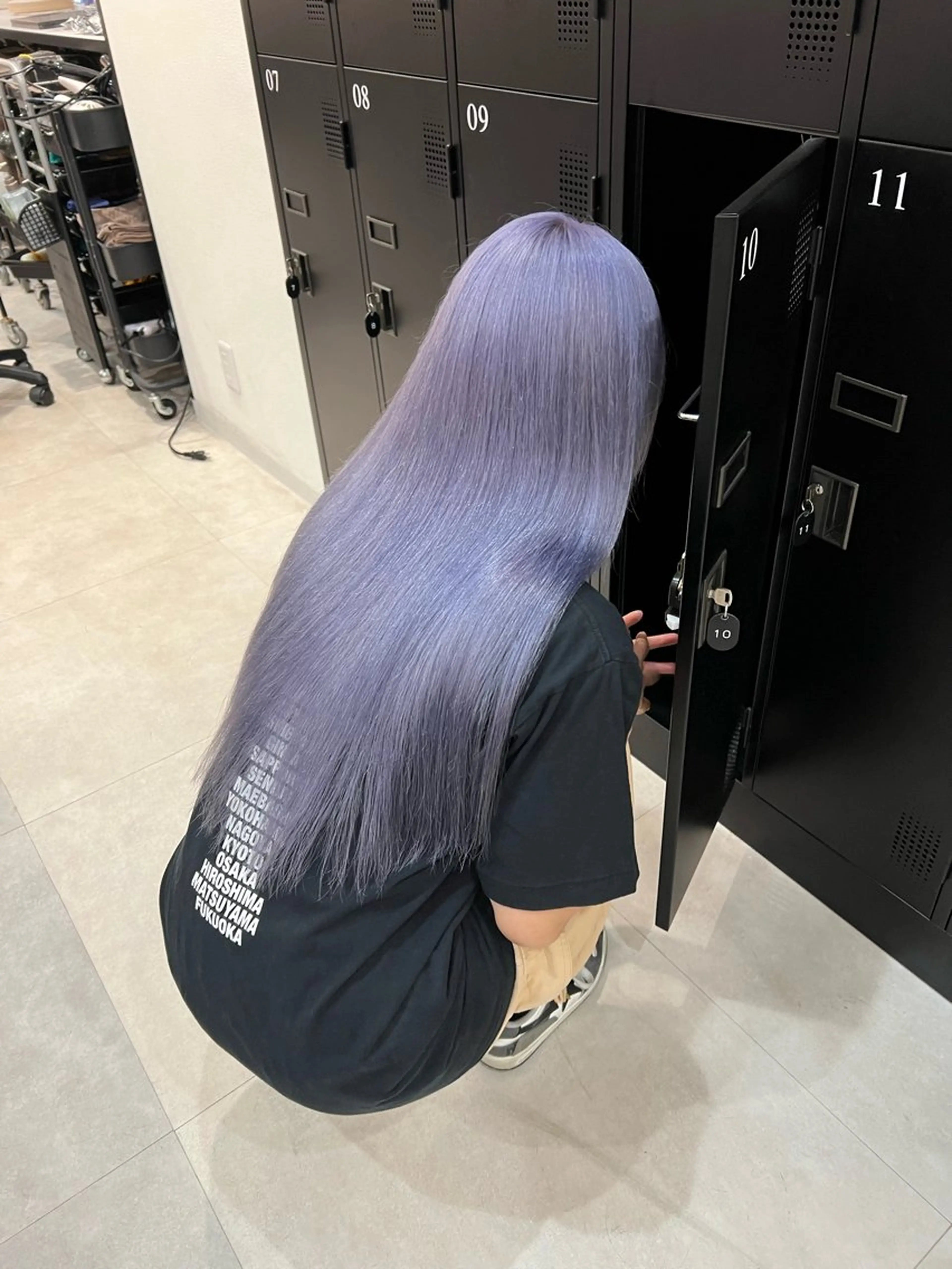 ロング カラー ヘアカラー ゆりあ☆彡 Lapisのヘアスタイル