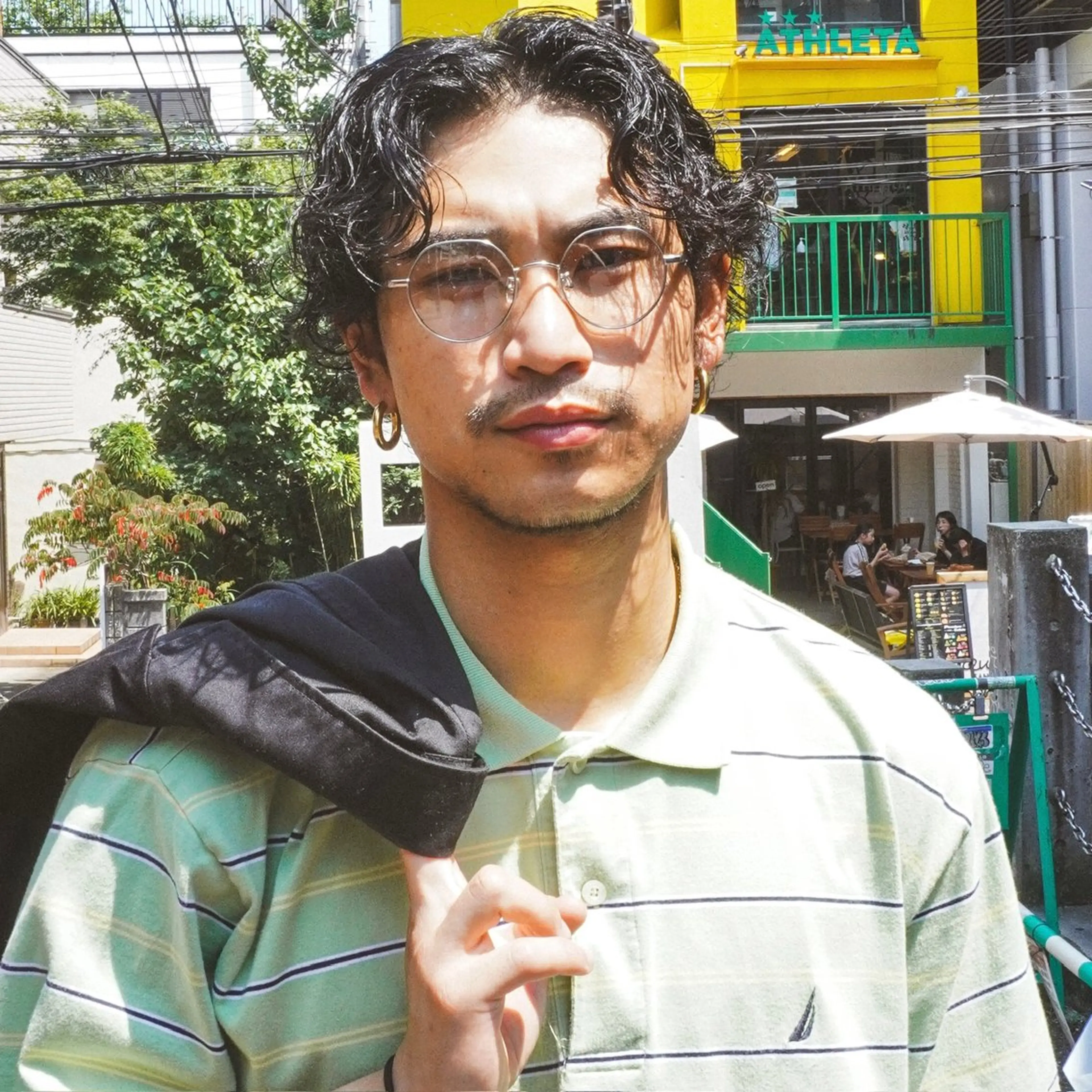 パーマ メンズ メンズブリーチ メンズパーマ ✨骨格矯正メンズ特化 美容師公平✨のヘアスタイル