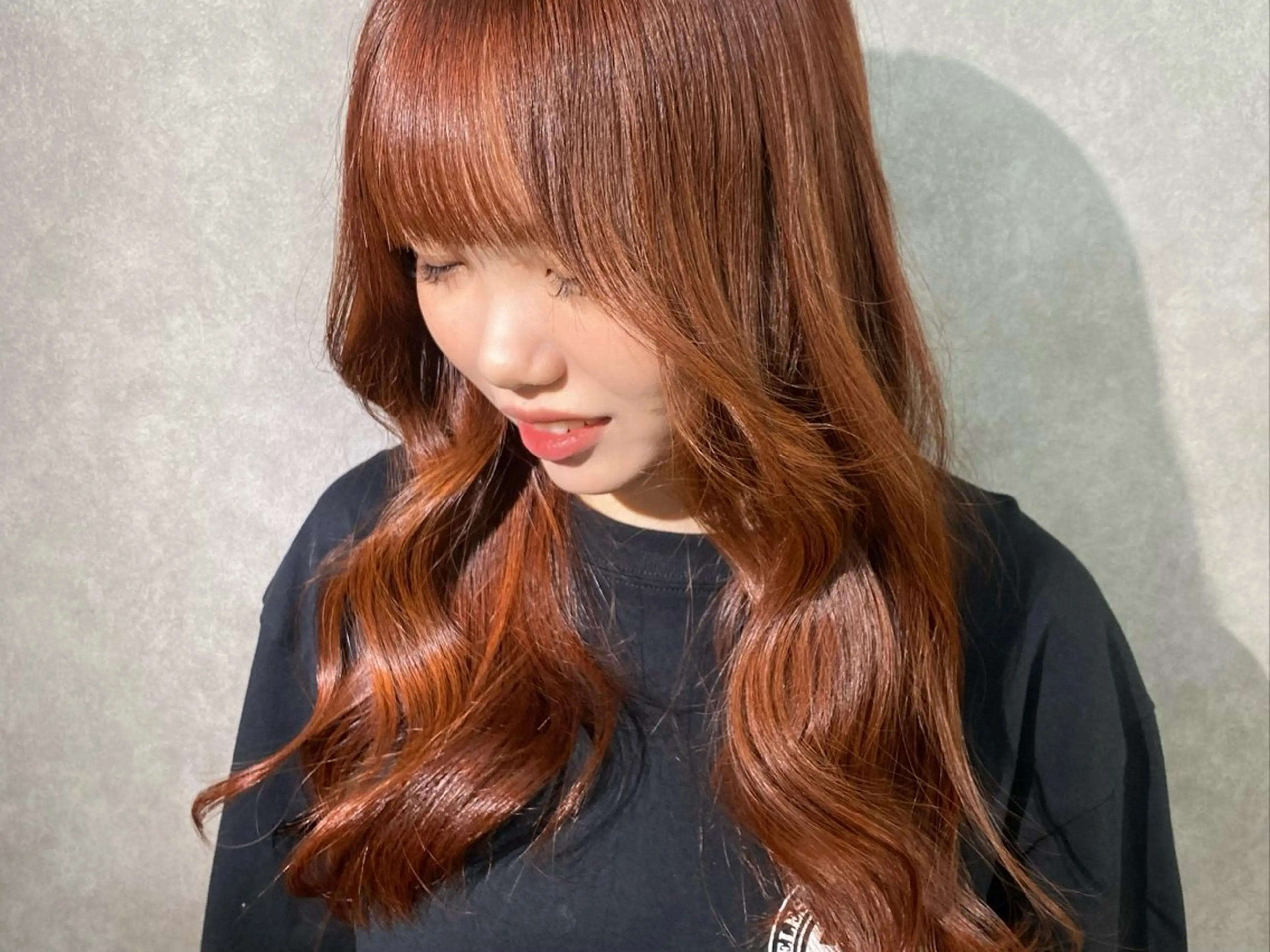 セミロング 【nui 茨木】 原田美紅のヘアスタイル