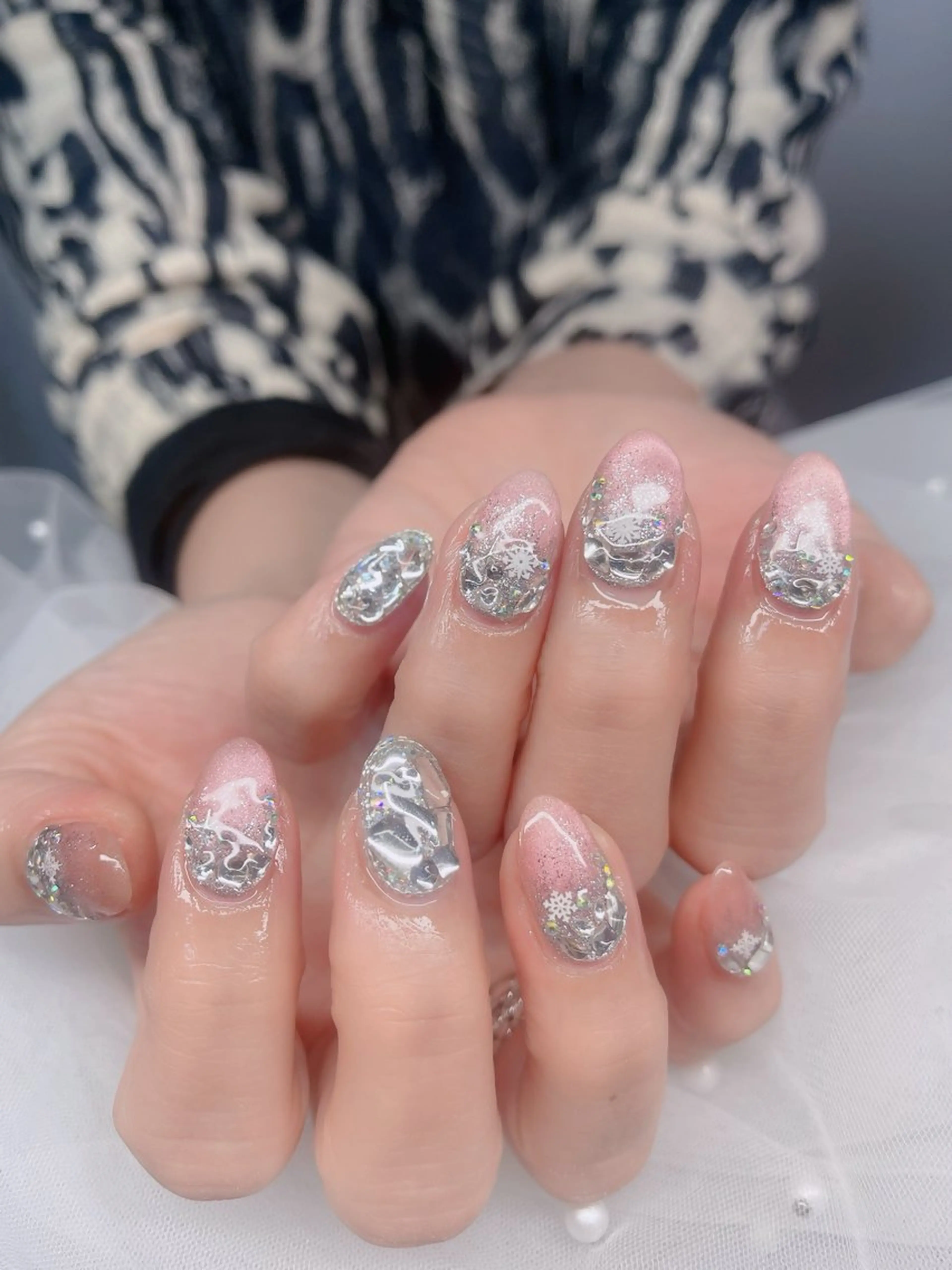 ネイル ハイネイル 自宅サロンのネイルデザイン