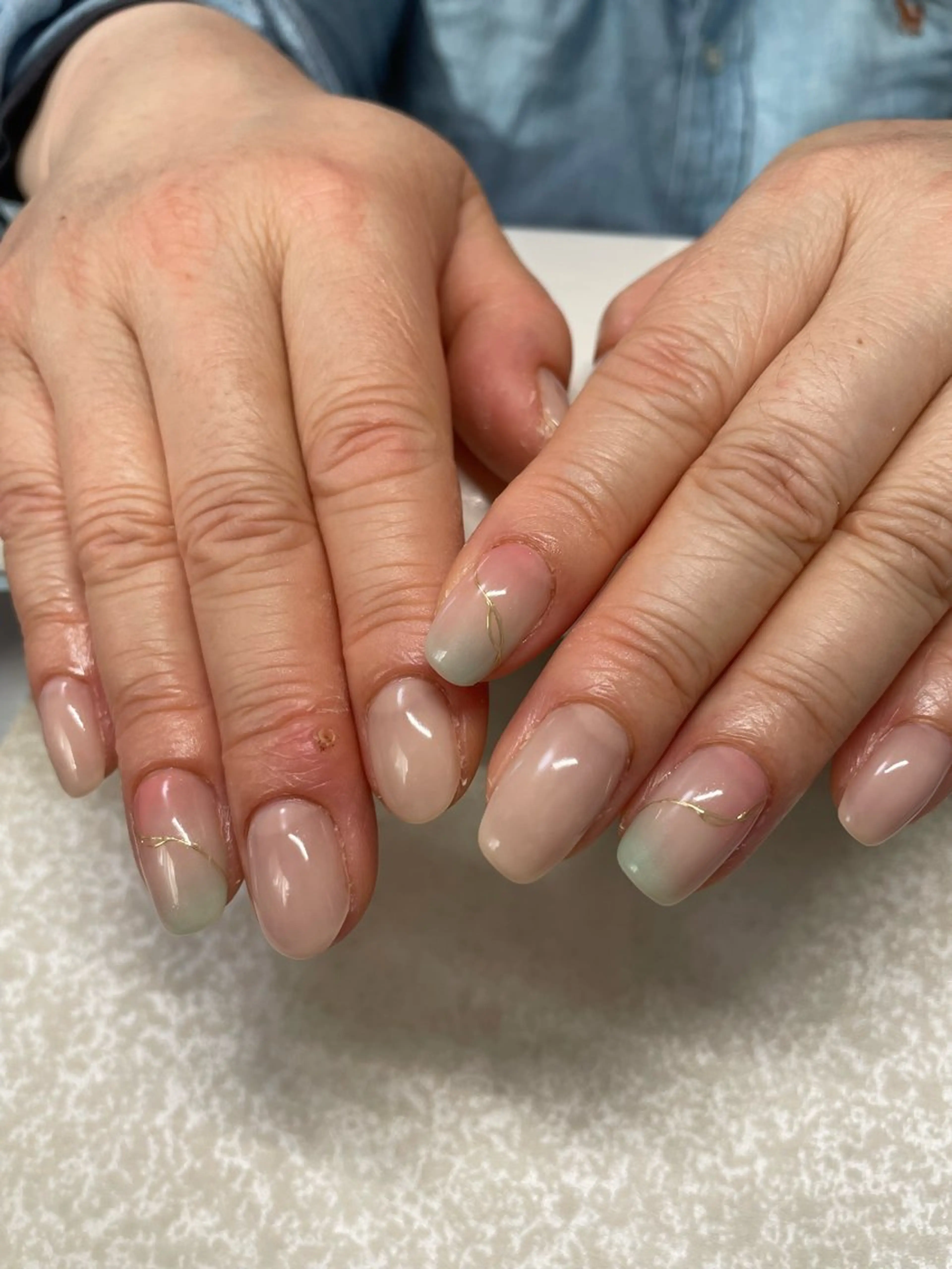 ネイル オフィスネイル ワンカラーネイル その他(ネイル) 坂田 澄香のネイルデザイン