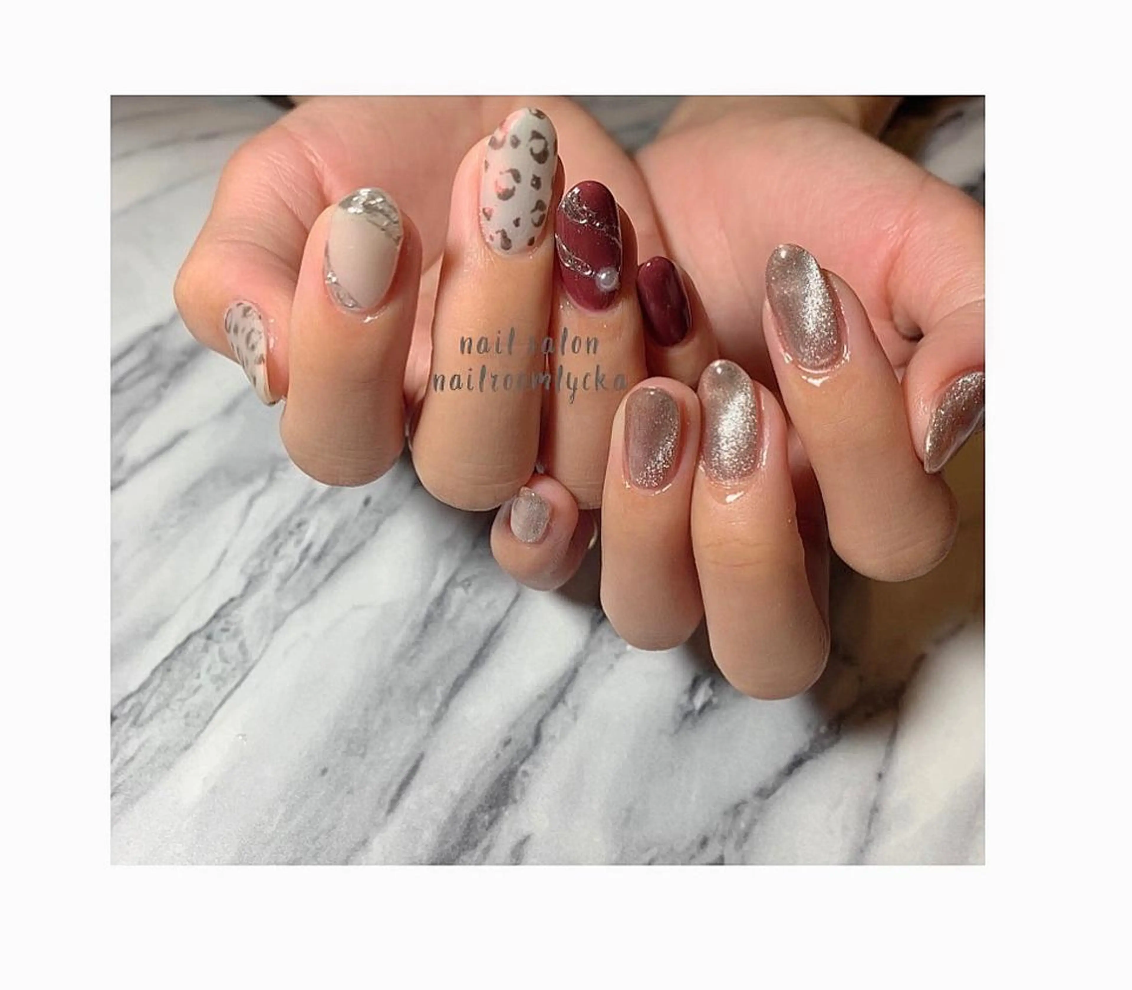 ネイル ﾈｲﾙﾙｰﾑﾘｯｶ 𝐦𝐚𝐲𝐮のネイルデザイン