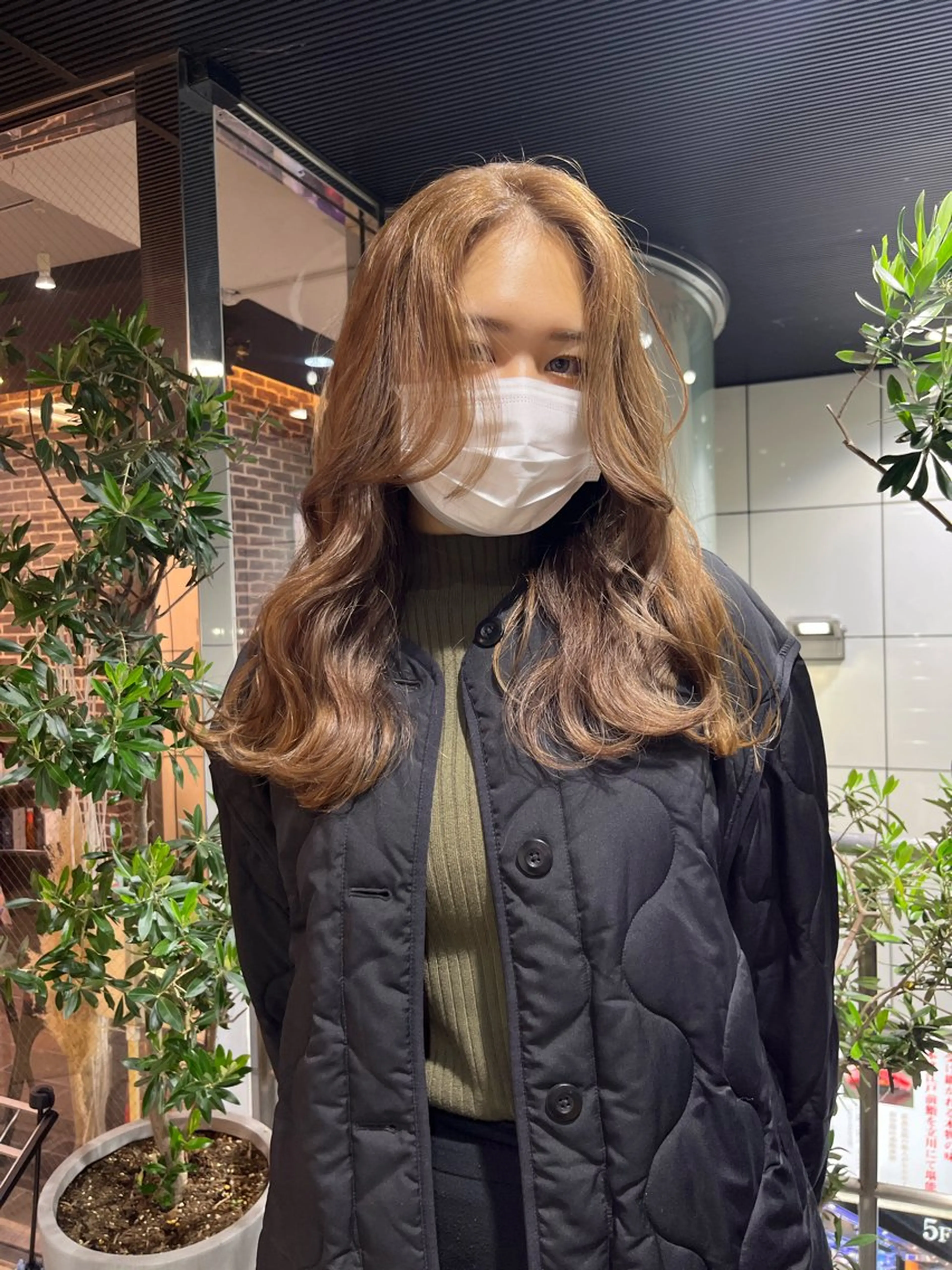 セミロング 韓国風カラー 学生 髪質改善 韓国風ヘア トリートメント メンズスタイル Hitomi🐶のヘアスタイル