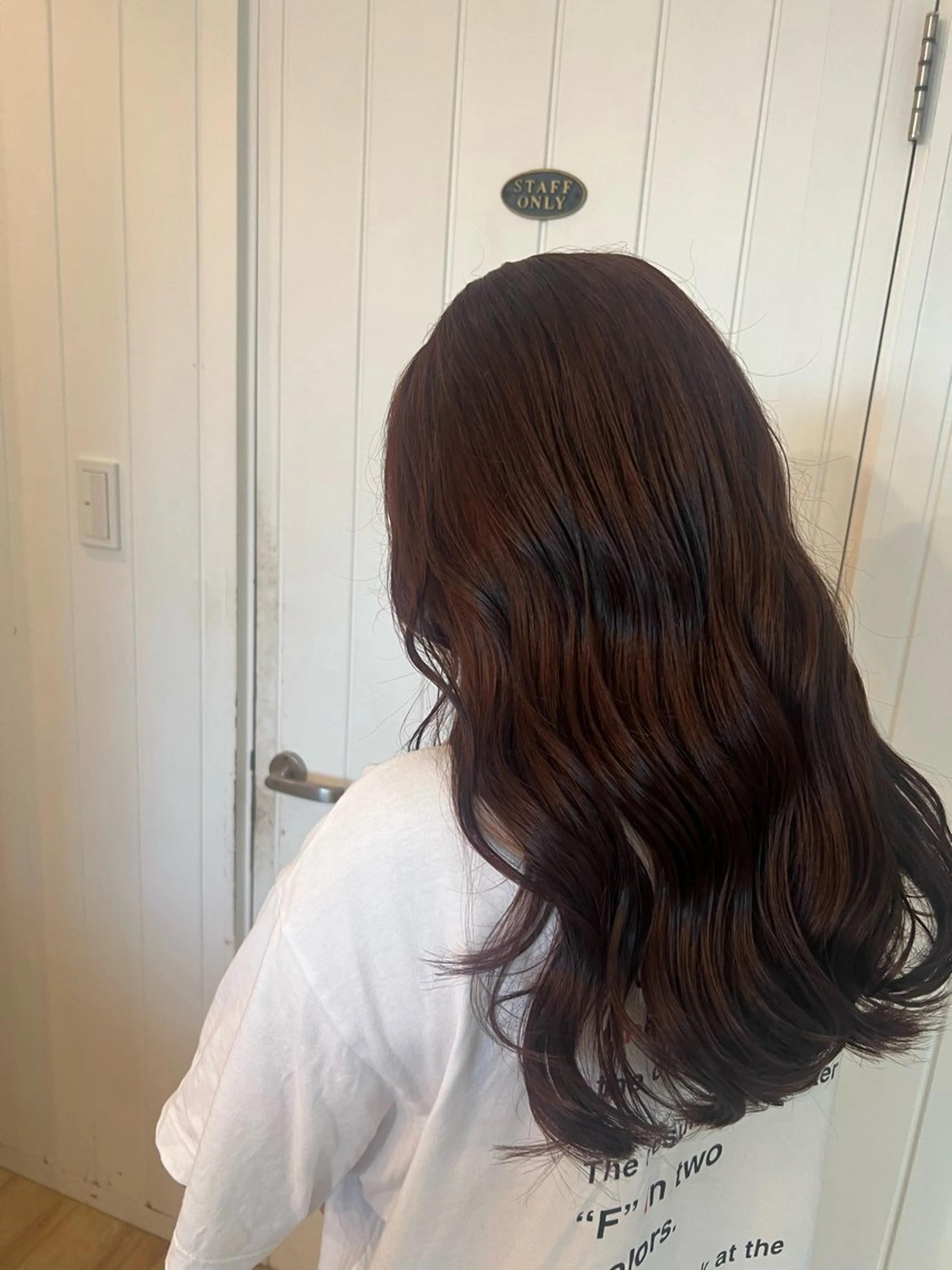 ロング 永原 采夏のヘアスタイル