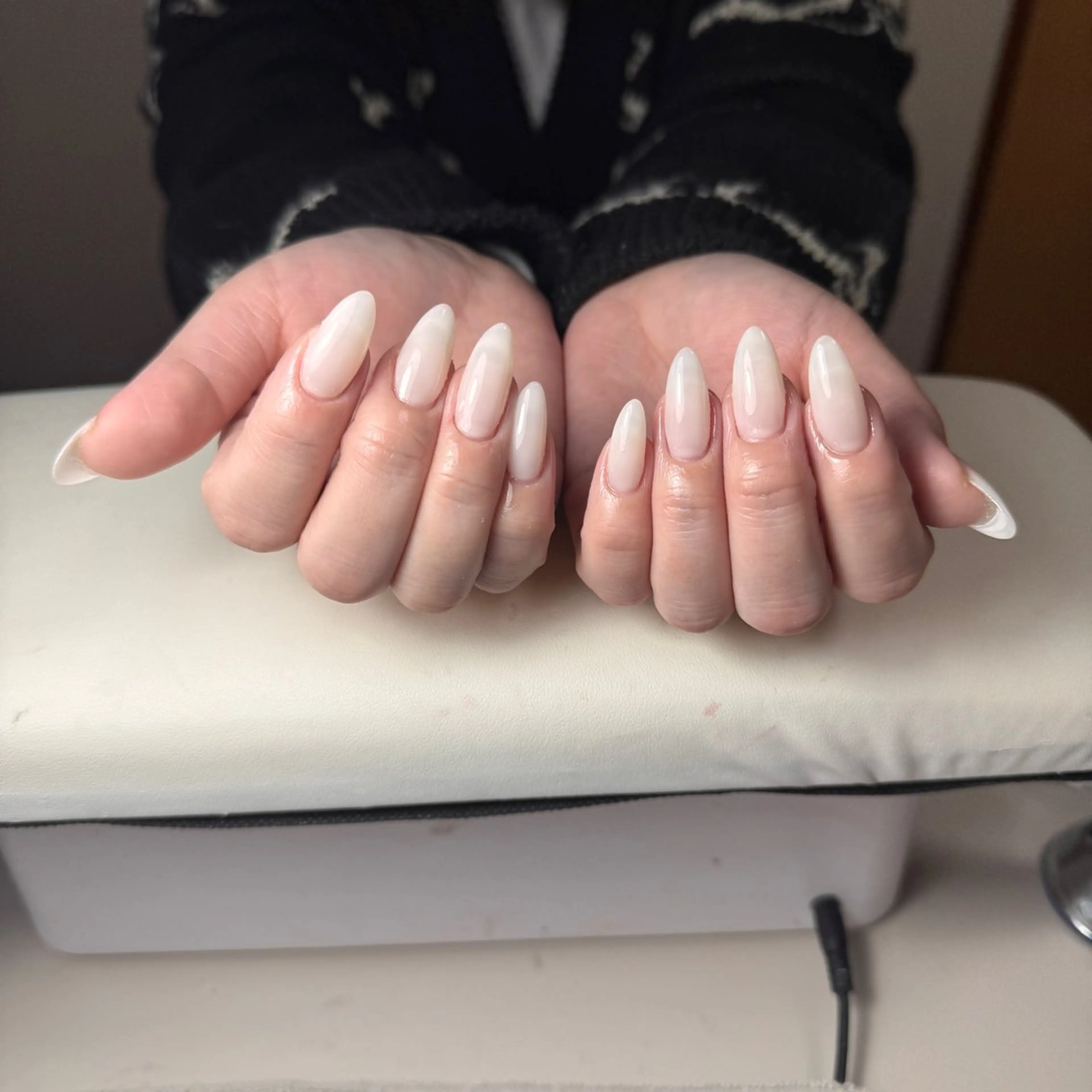 ネイル チークネイル フレンチネイル グラデーション 韓国ネイル マグネットネイル Hana Nailのネイルデザイン