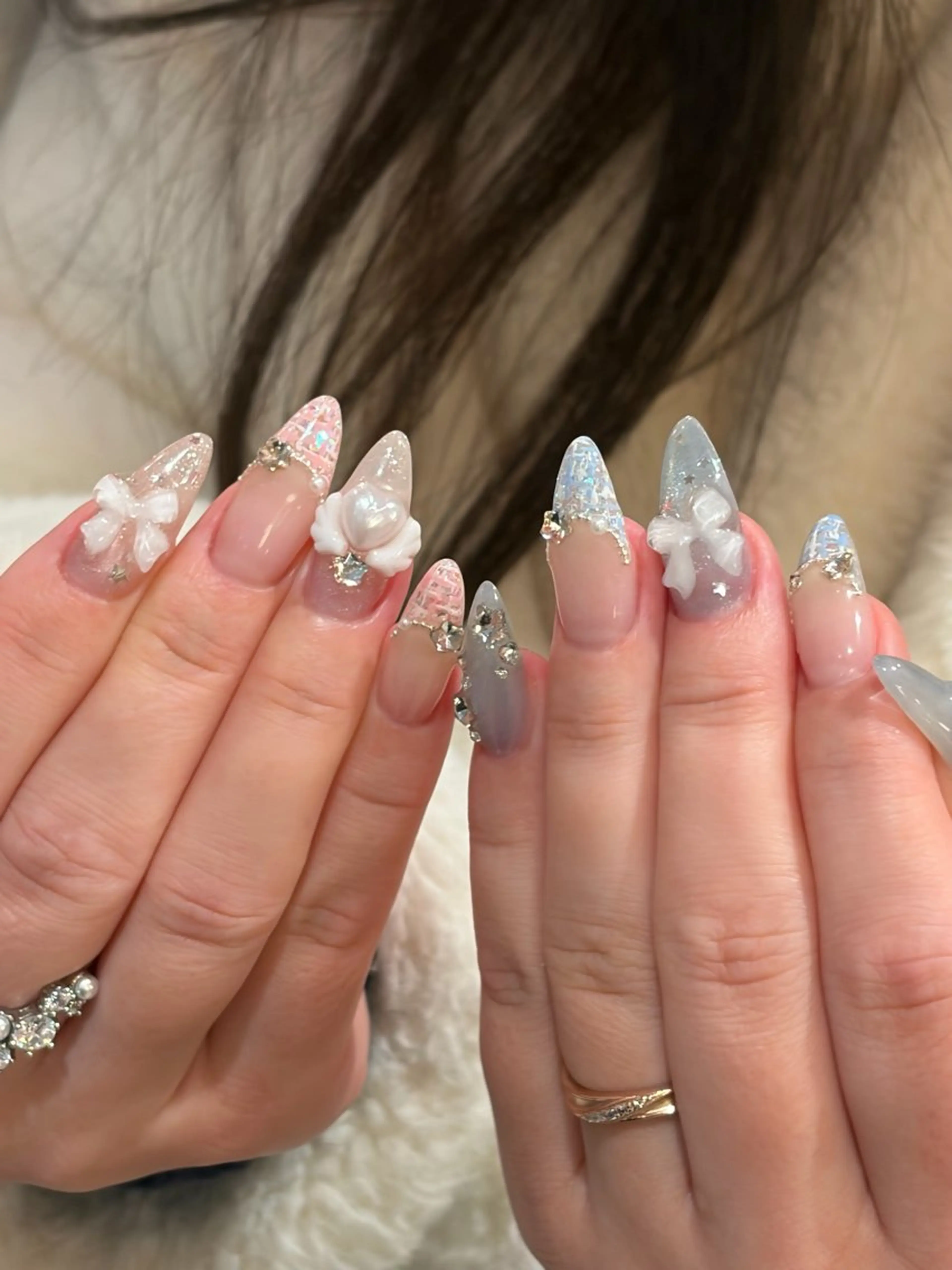 ネイル ハンドネイル フットネイル aile d'Ange所属・ailed'Ange 🍒miuのネイルデザイン