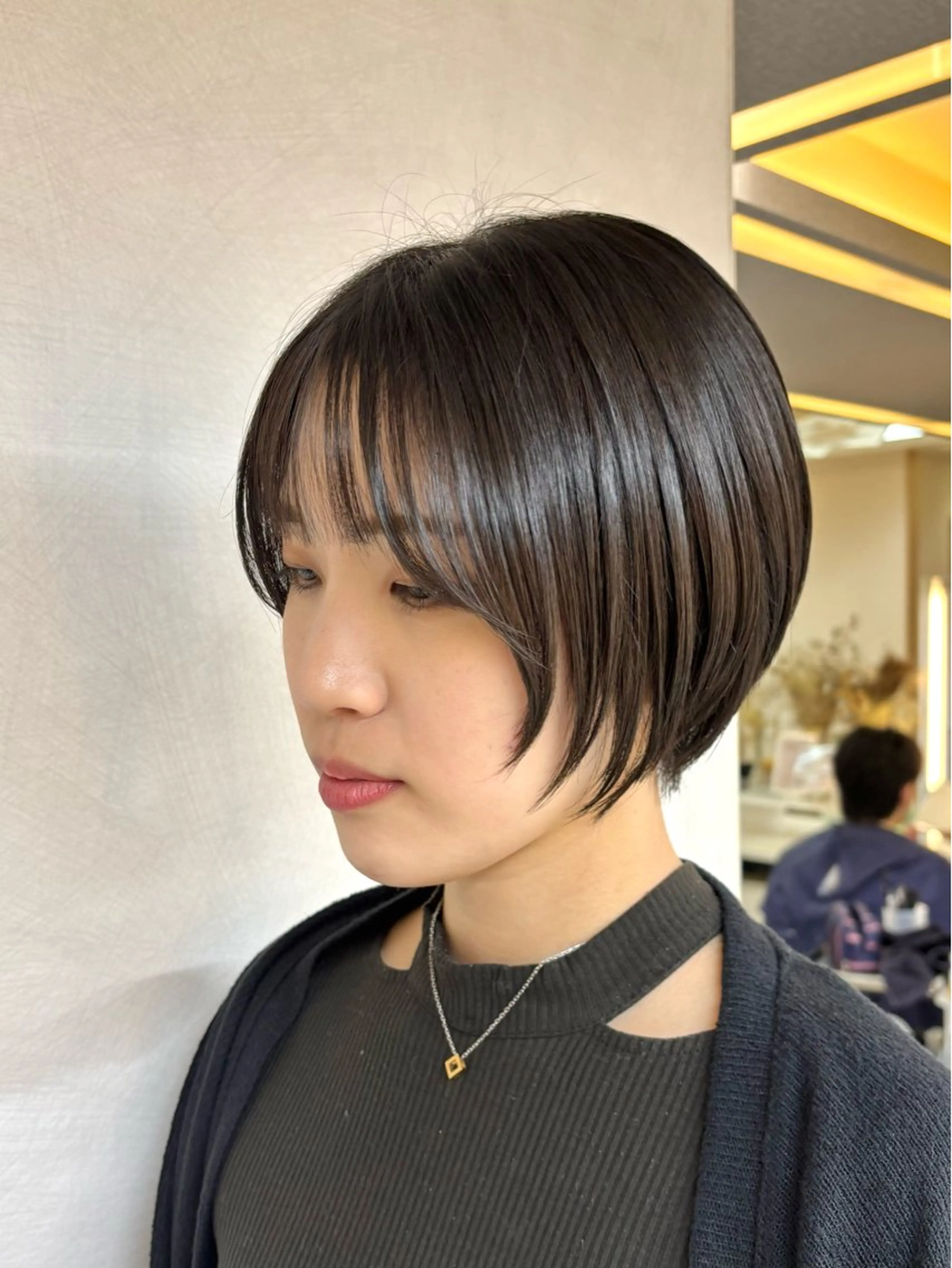 ショート カット トリートメント ボブ/レイヤー/透明 感カラー/Dai🌿のヘアスタイル