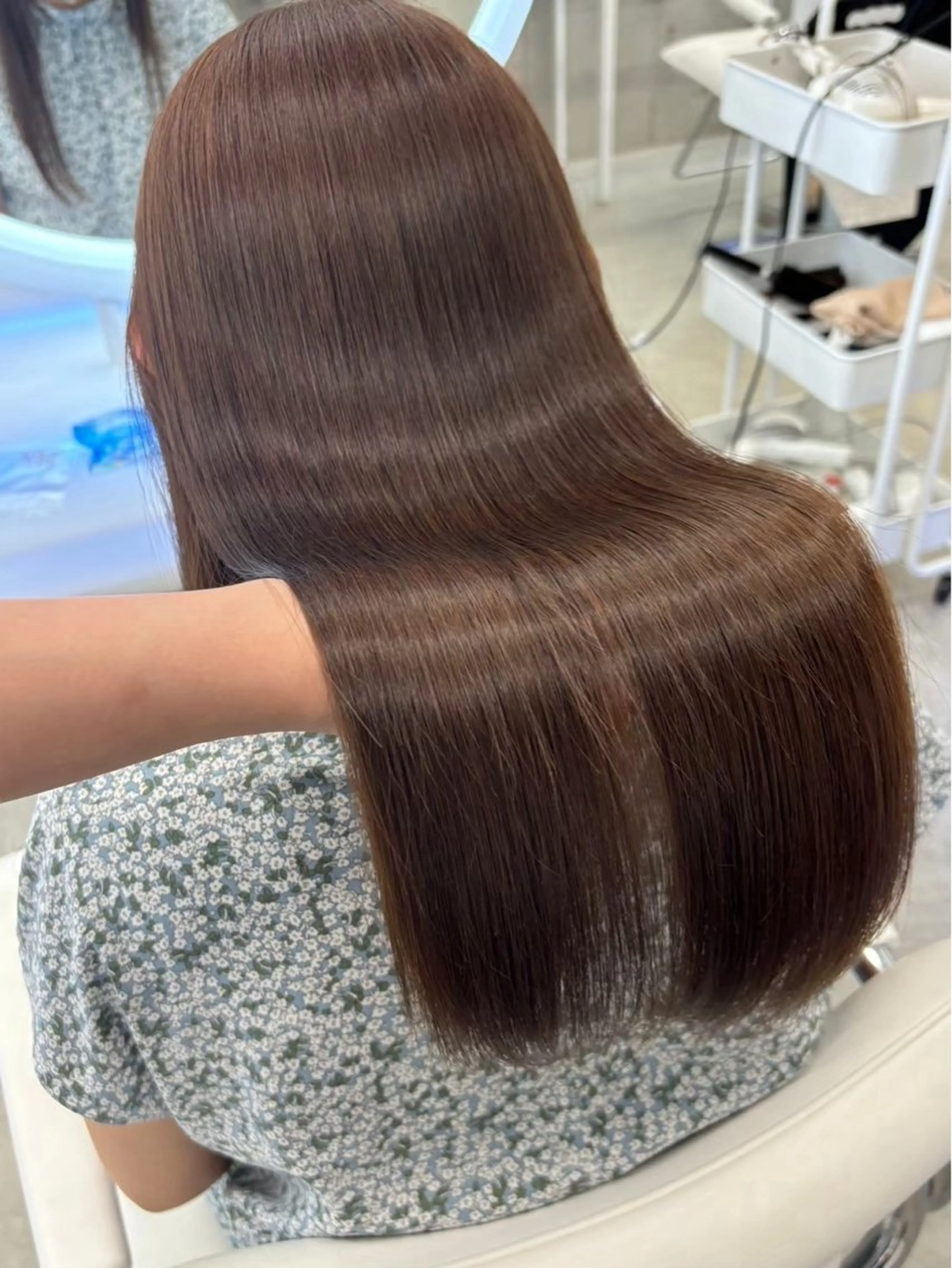 ロング 𝑨𝑴𝑰 🎀 モテガーリーヘア🤍のヘアスタイル