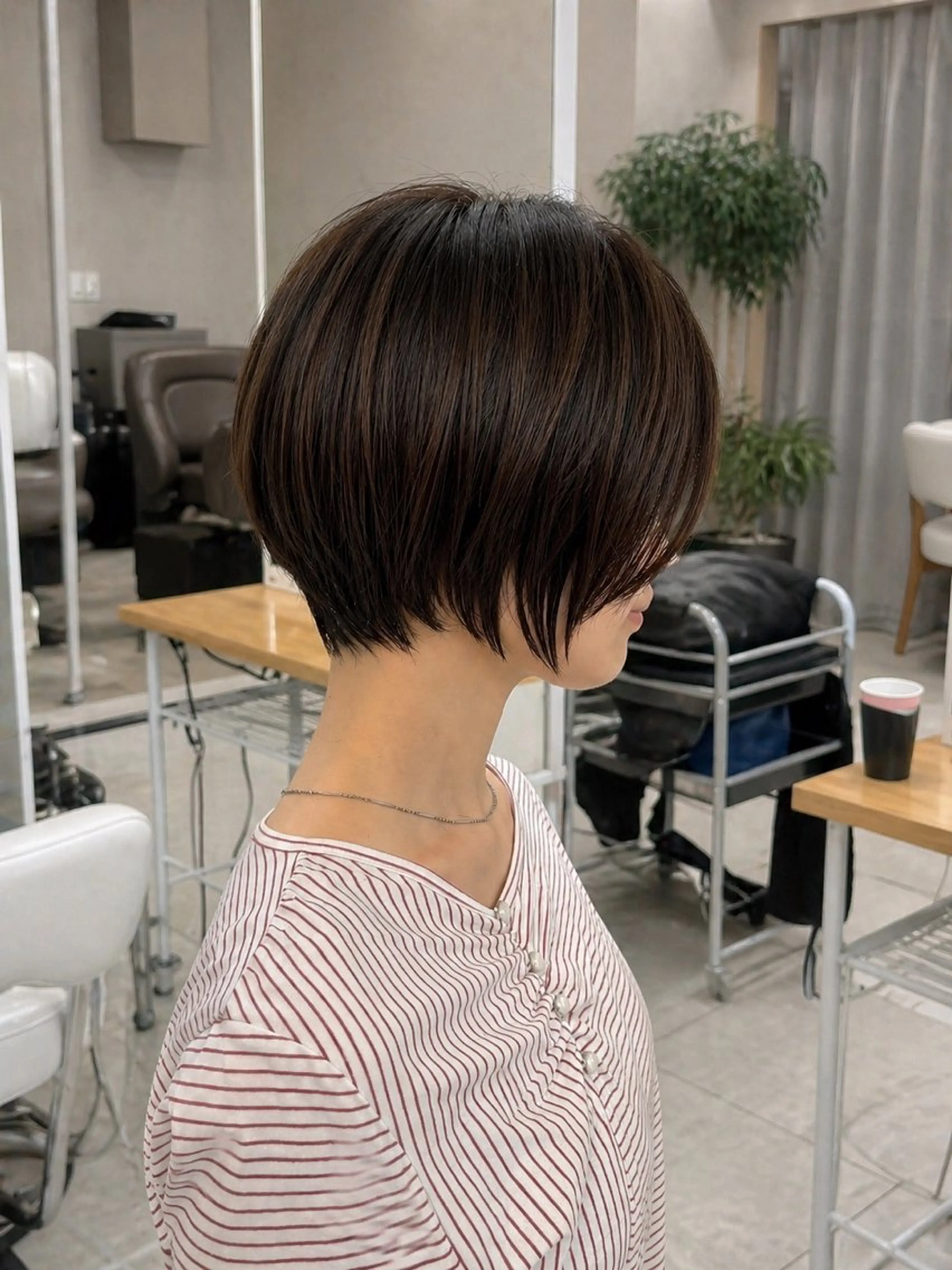 ショート 似合わせカット ショートヘア トリートメント manami/ ハッシュレイヤーのヘアスタイル