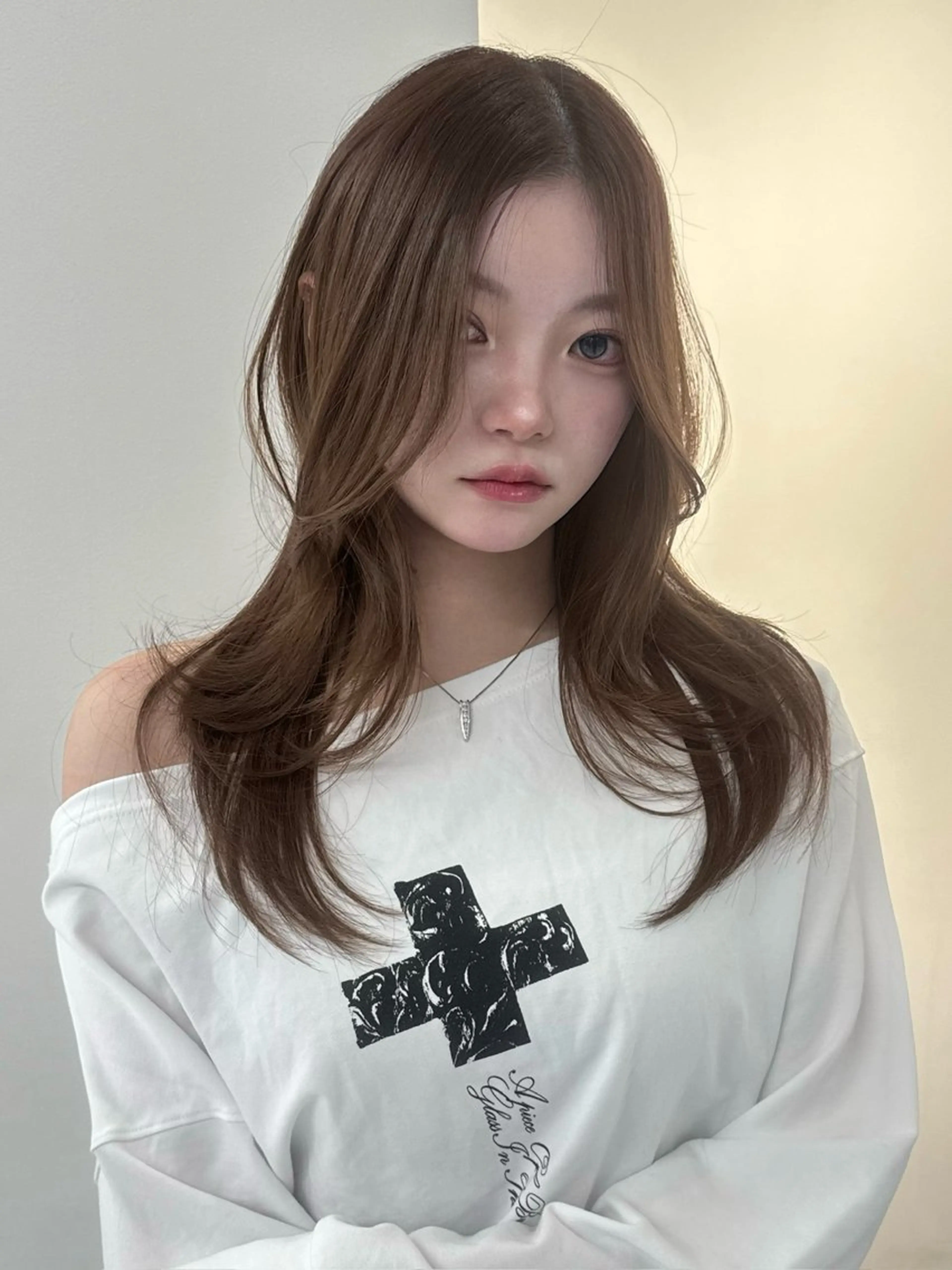 ロング カラー カット ヘアカラー トリートメント ヘアセット Rita/髪質改善 /透明感カラーのヘアスタイル