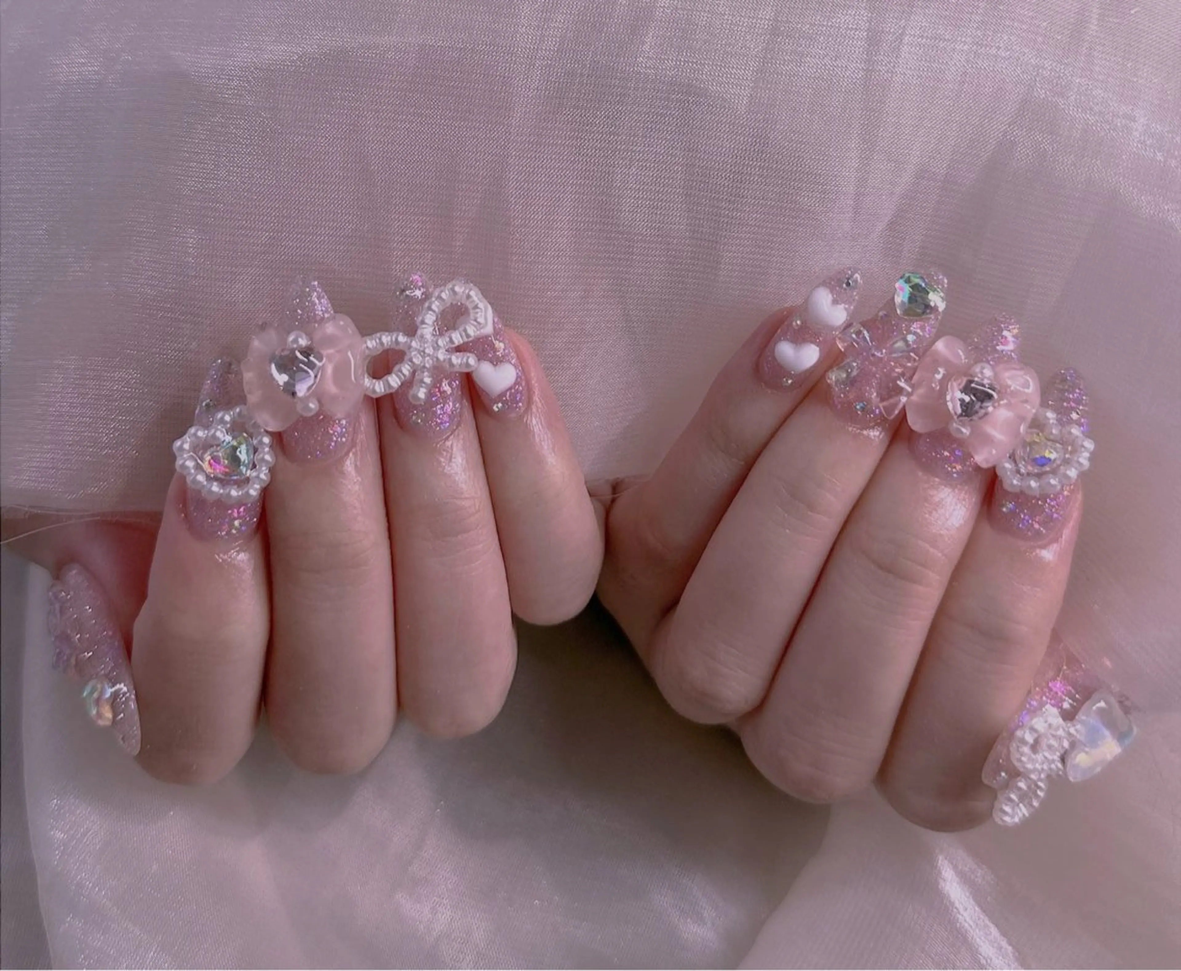 ネイル 長さだし専門店 M2　rikaのネイルデザイン