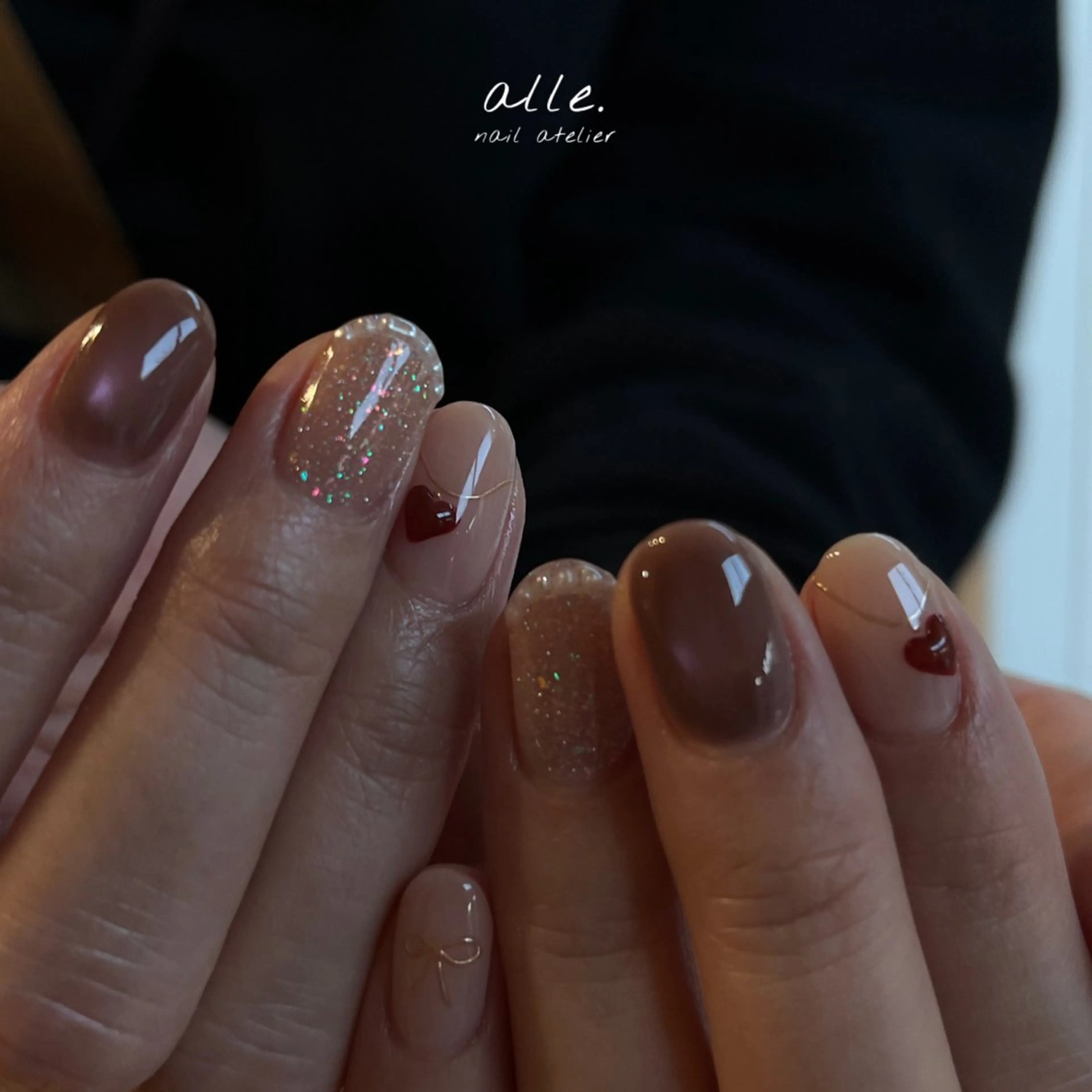 ネイル ハンドネイル atelier alle.のネイルデザイン