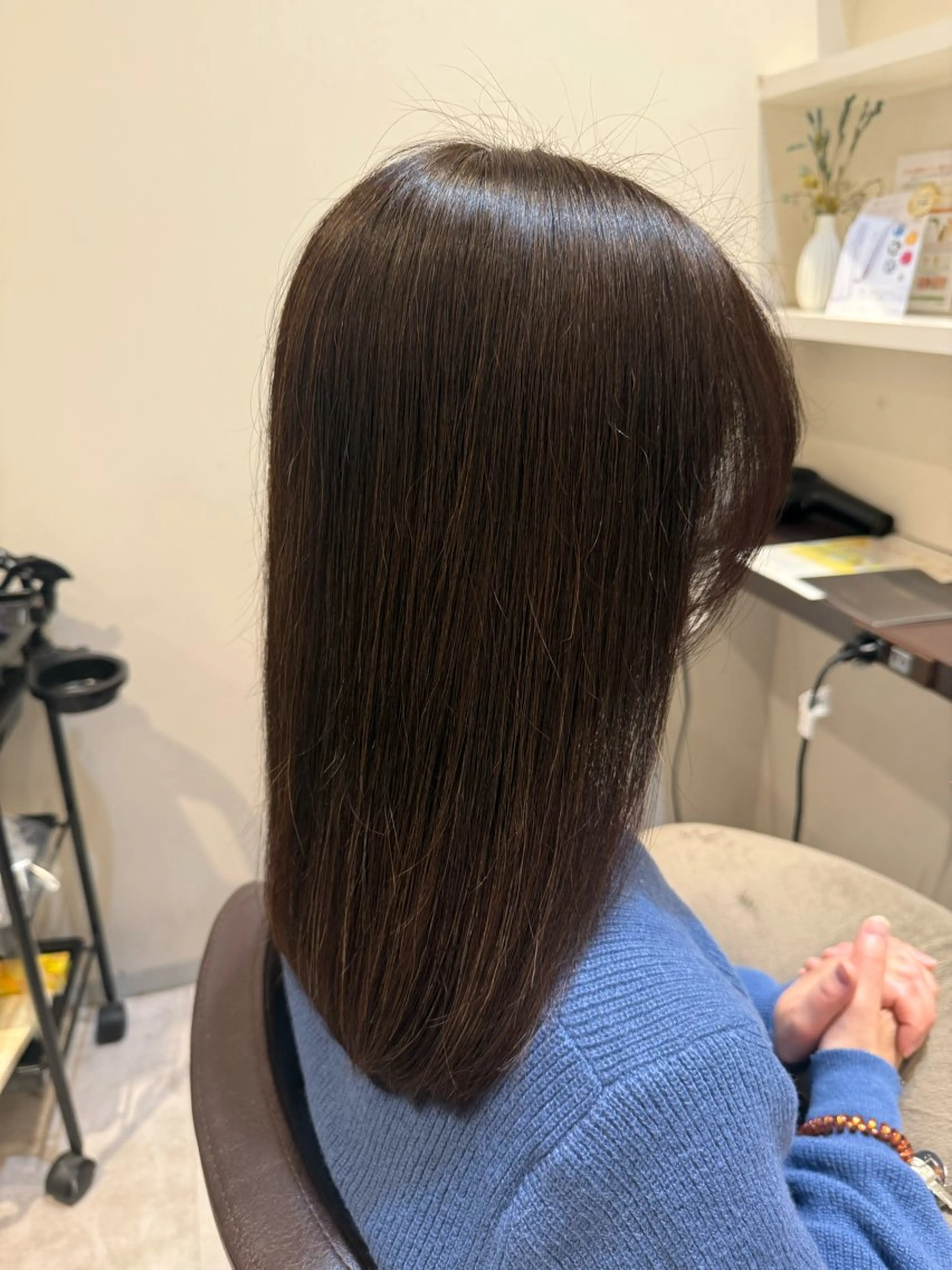 ミディアム 田中 拓人のヘアスタイル