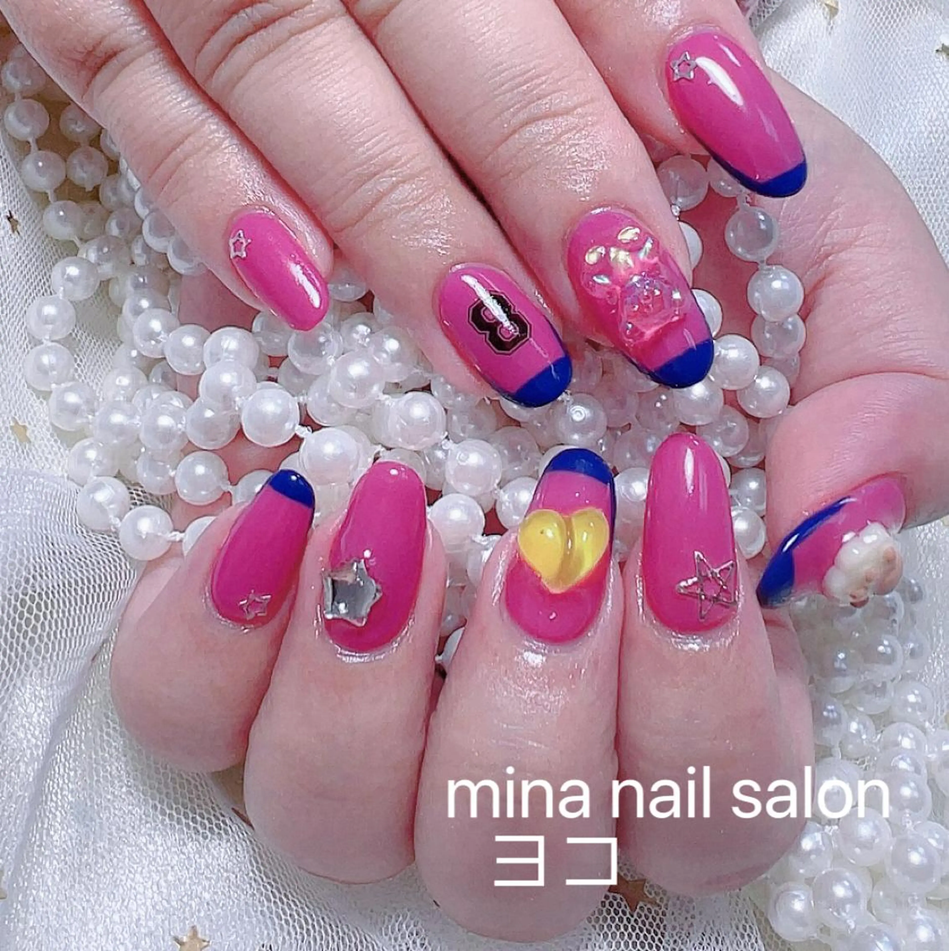 ネイル 七海🎀 💗のネイルデザイン