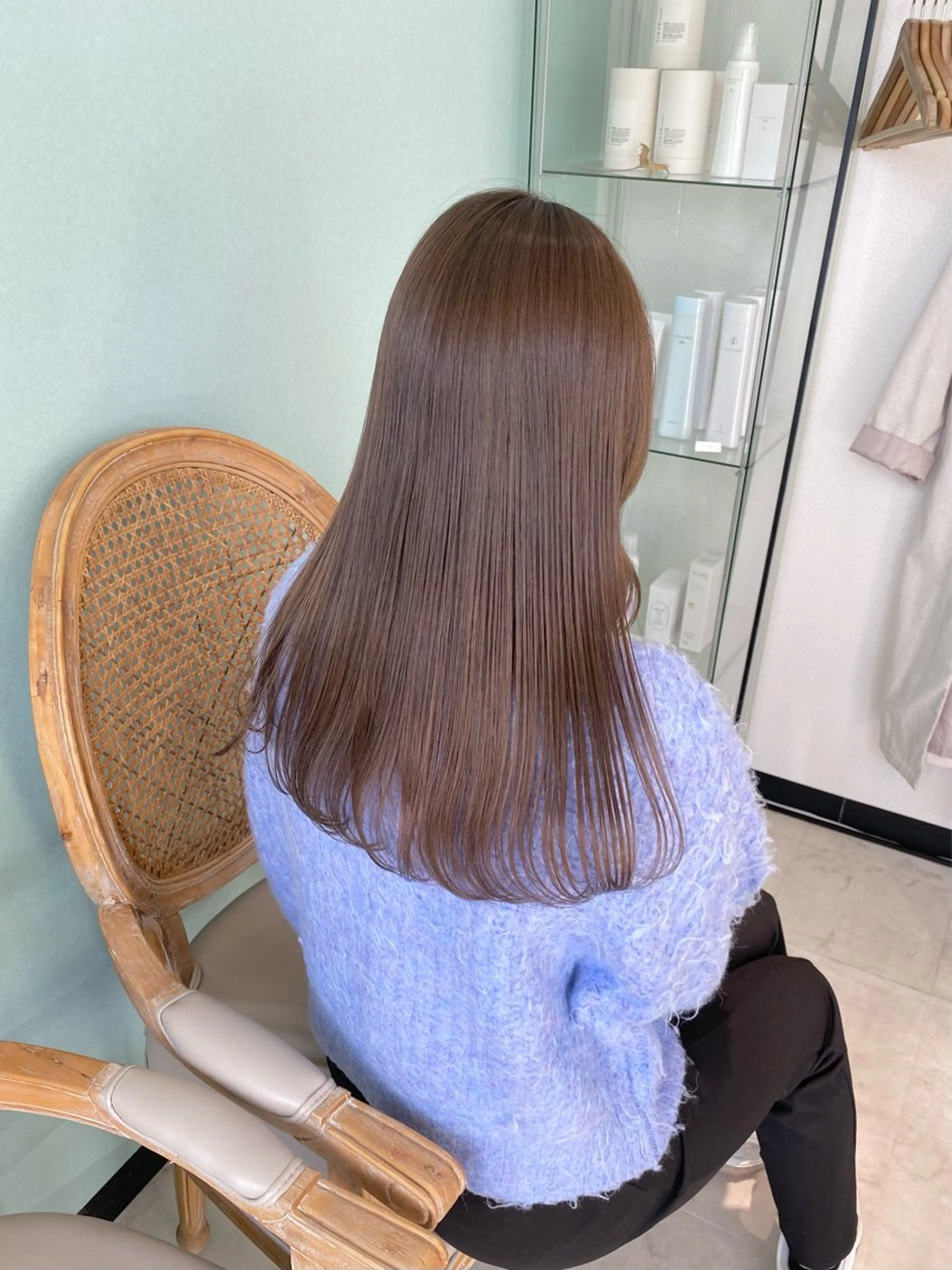 カラー ベージュカラー カット ヘアカラー トリートメント MATTY azusaのヘアスタイル