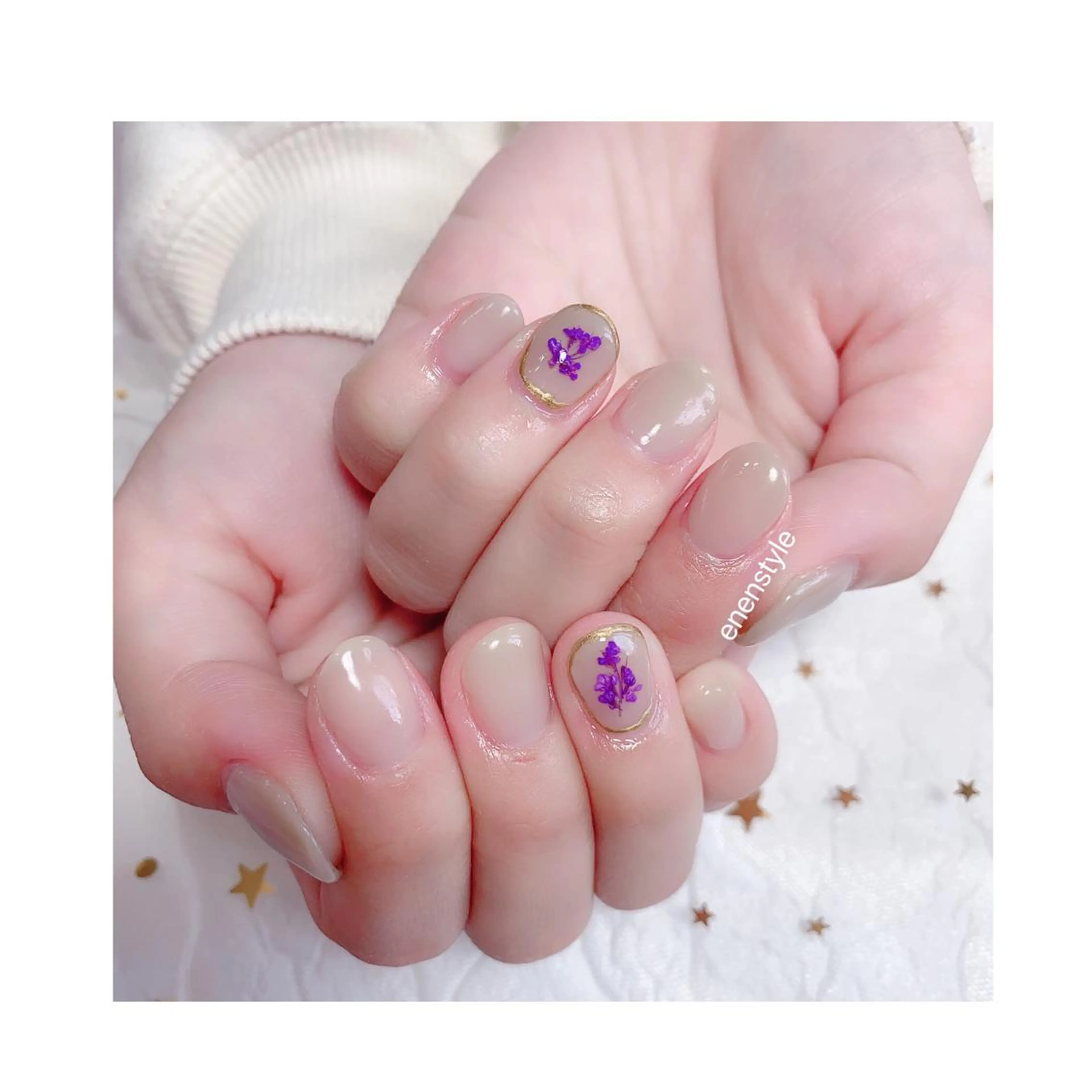 ショート ネイル ジェルネイル ニュアンスネイル オフィスネイル ワンカラーネイル パラジェル ハンドネイル 👑enen style👑のネイルデザイン