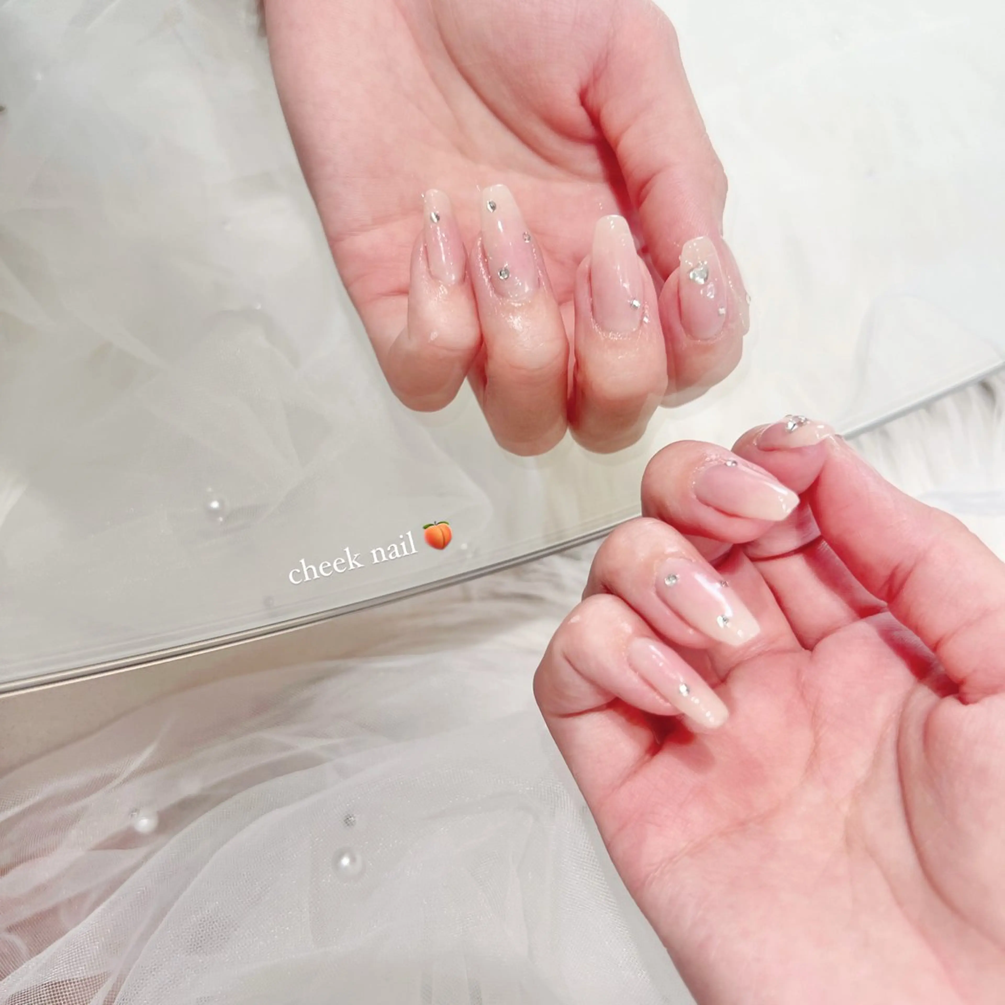 ネイル チークネイル フットネイル nail salon FLUFFYのネイルデザイン