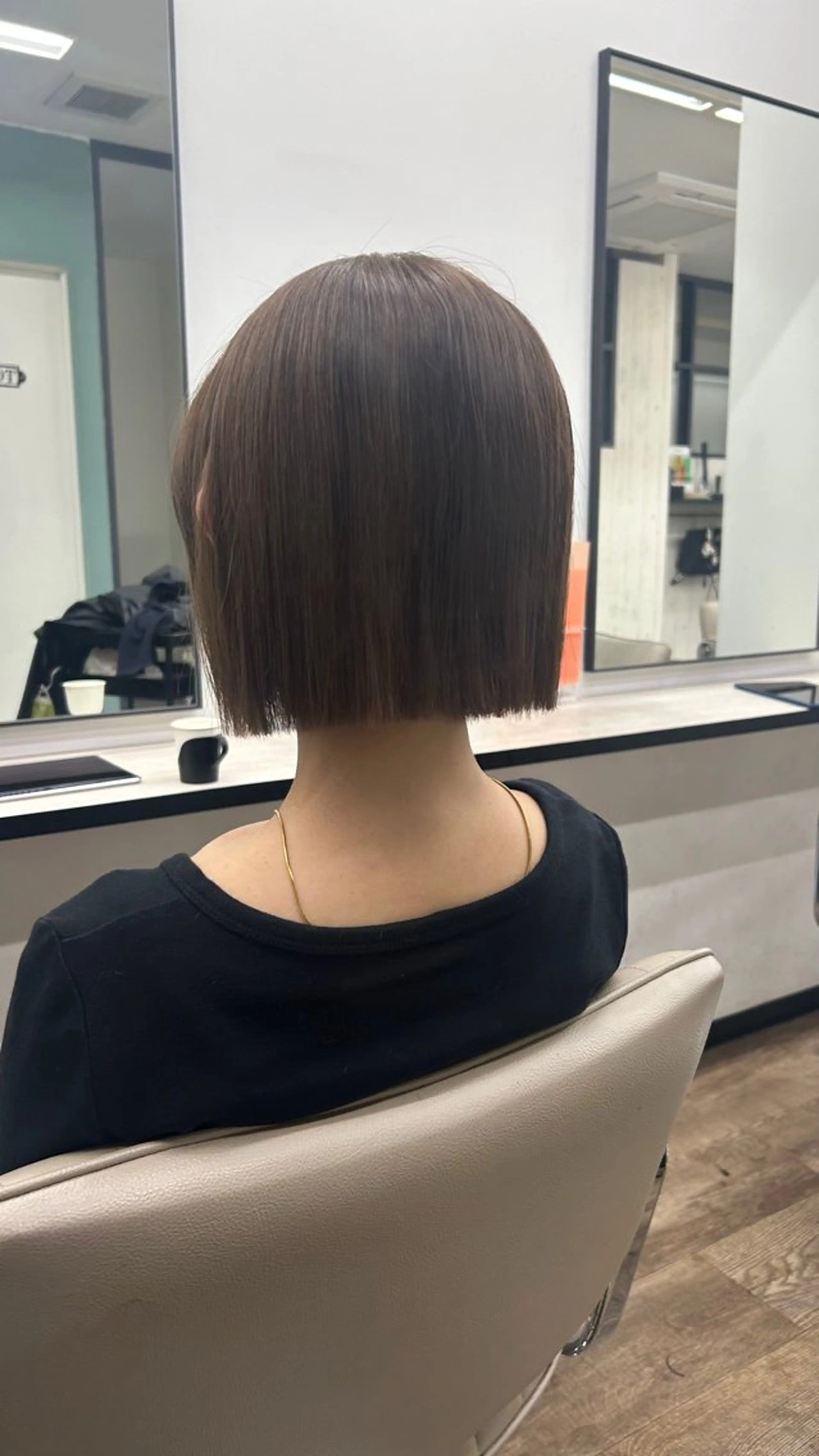 ショート カラー ボブ 名古屋栄/ブリーチ/ ボブ🧃木下桃嘉のヘアスタイル