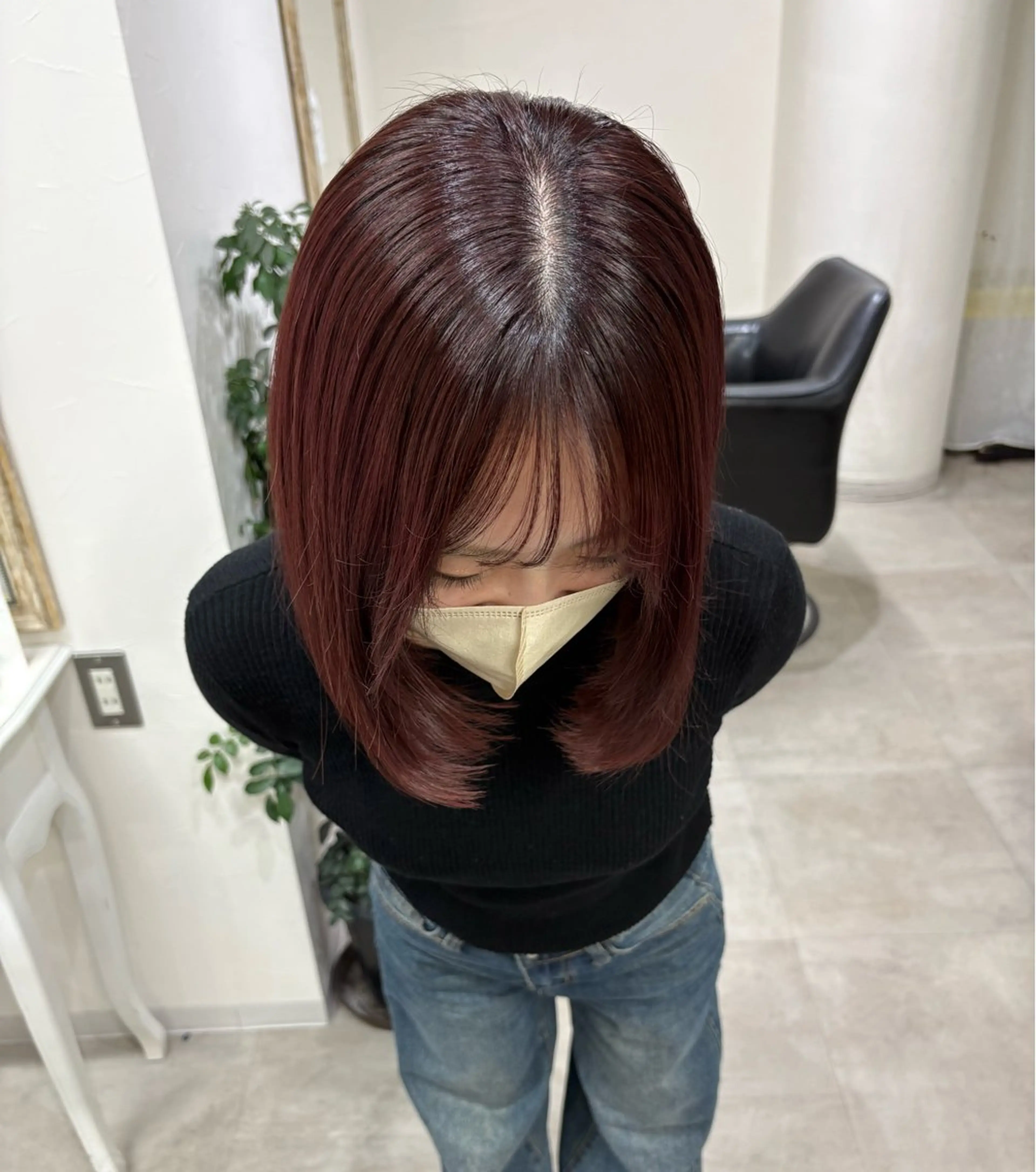️💛ブリーチなしワンカラー️💛の写真