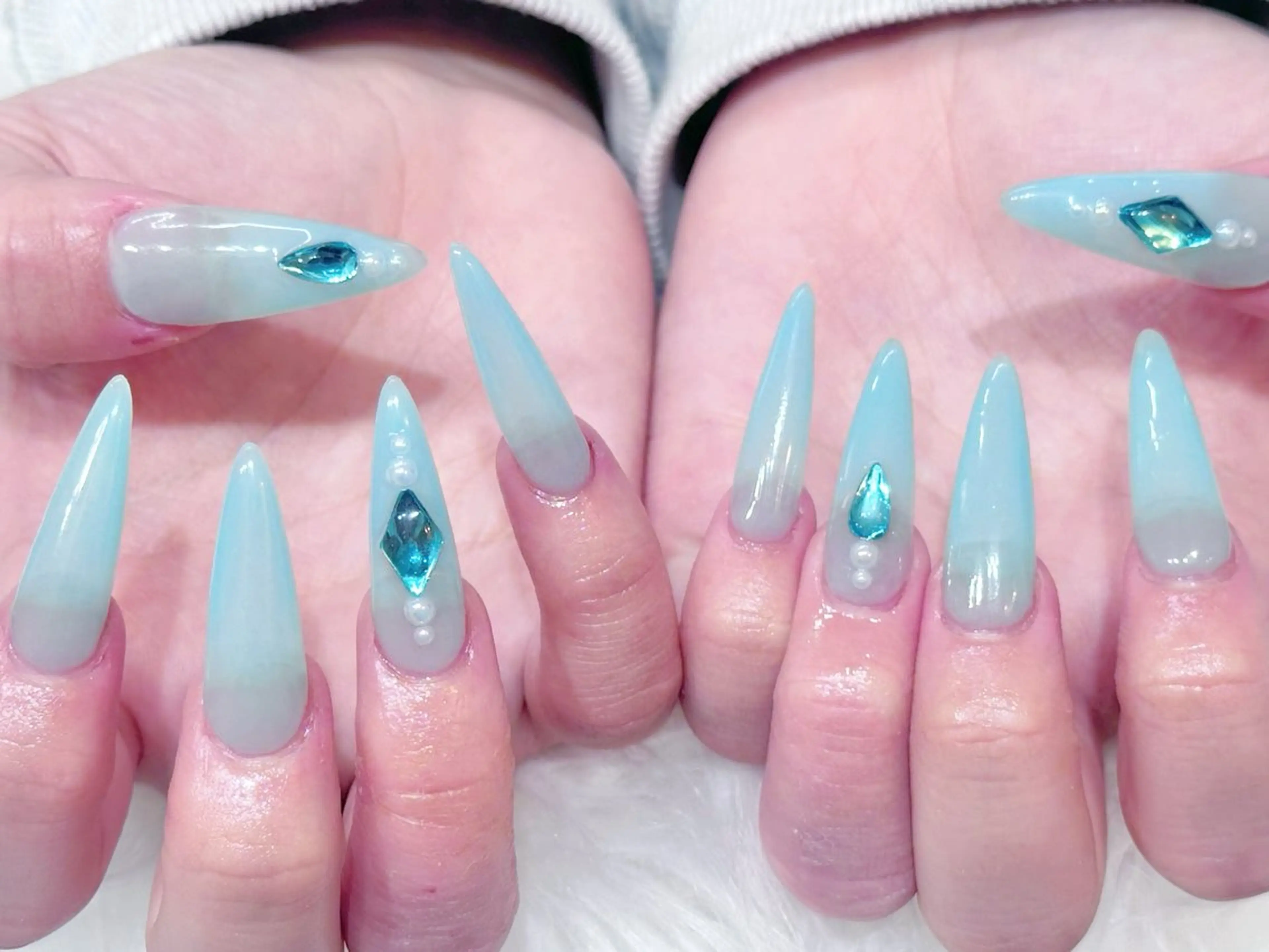 ネイル ハンドネイル 0² By LeBlancほのかのネイルデザイン